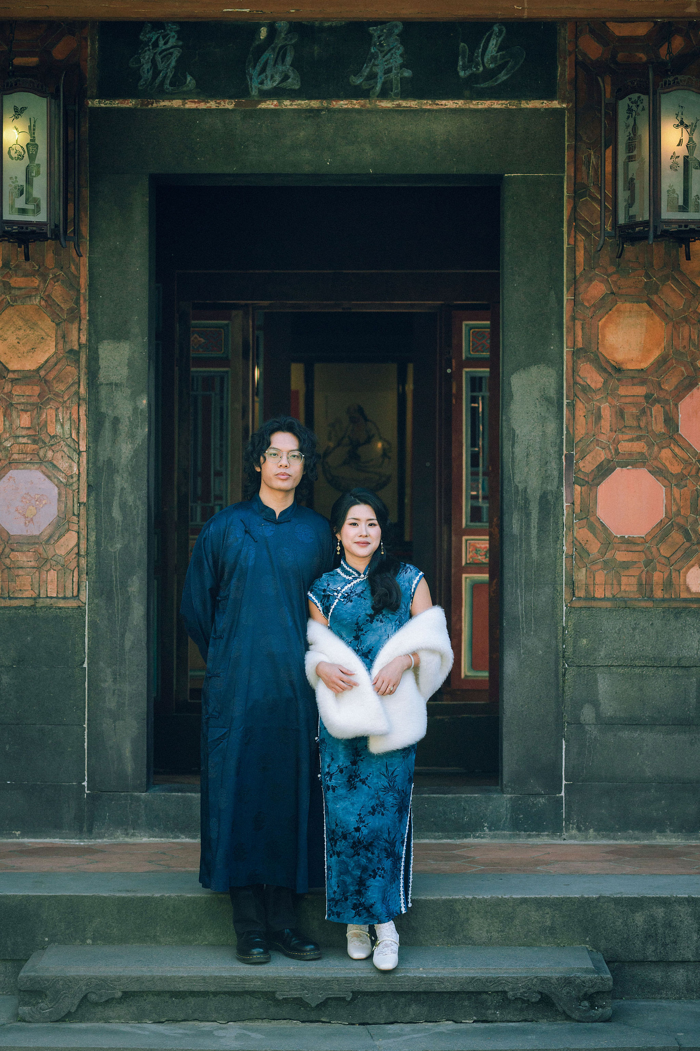 Taiwan Pre-Wedding Photoshoot | Lin Family Mansion, Dadaocheng & Yangmingshan at Lin Family Mansion pre-wedding photo