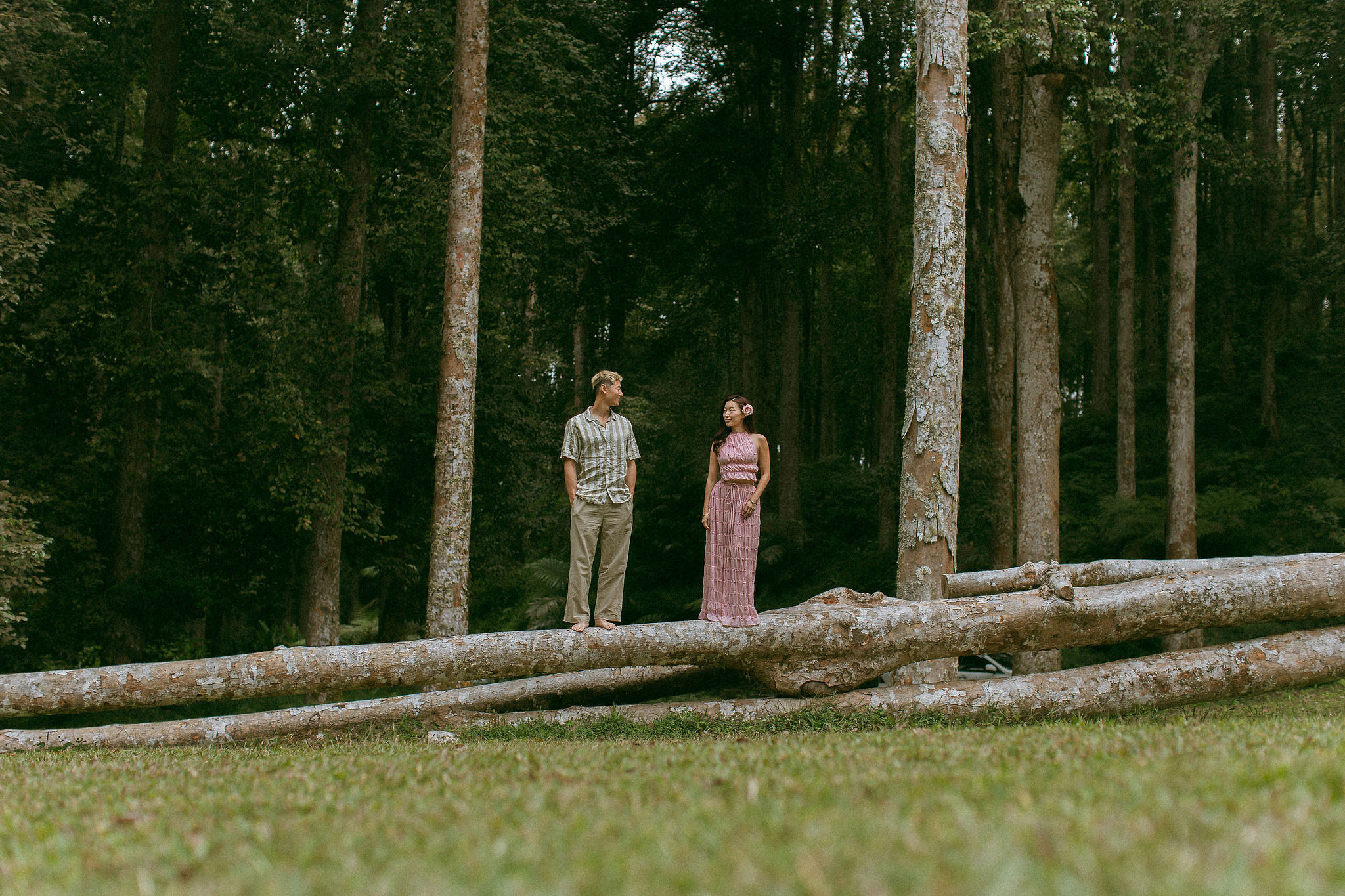 Bali Pre-Wedding Photoshoot | Lake Tamblingan, Kebun Raya Botanic Gardens & Blangsinga Waterfall at Botanic Gardens pre-wedding photo