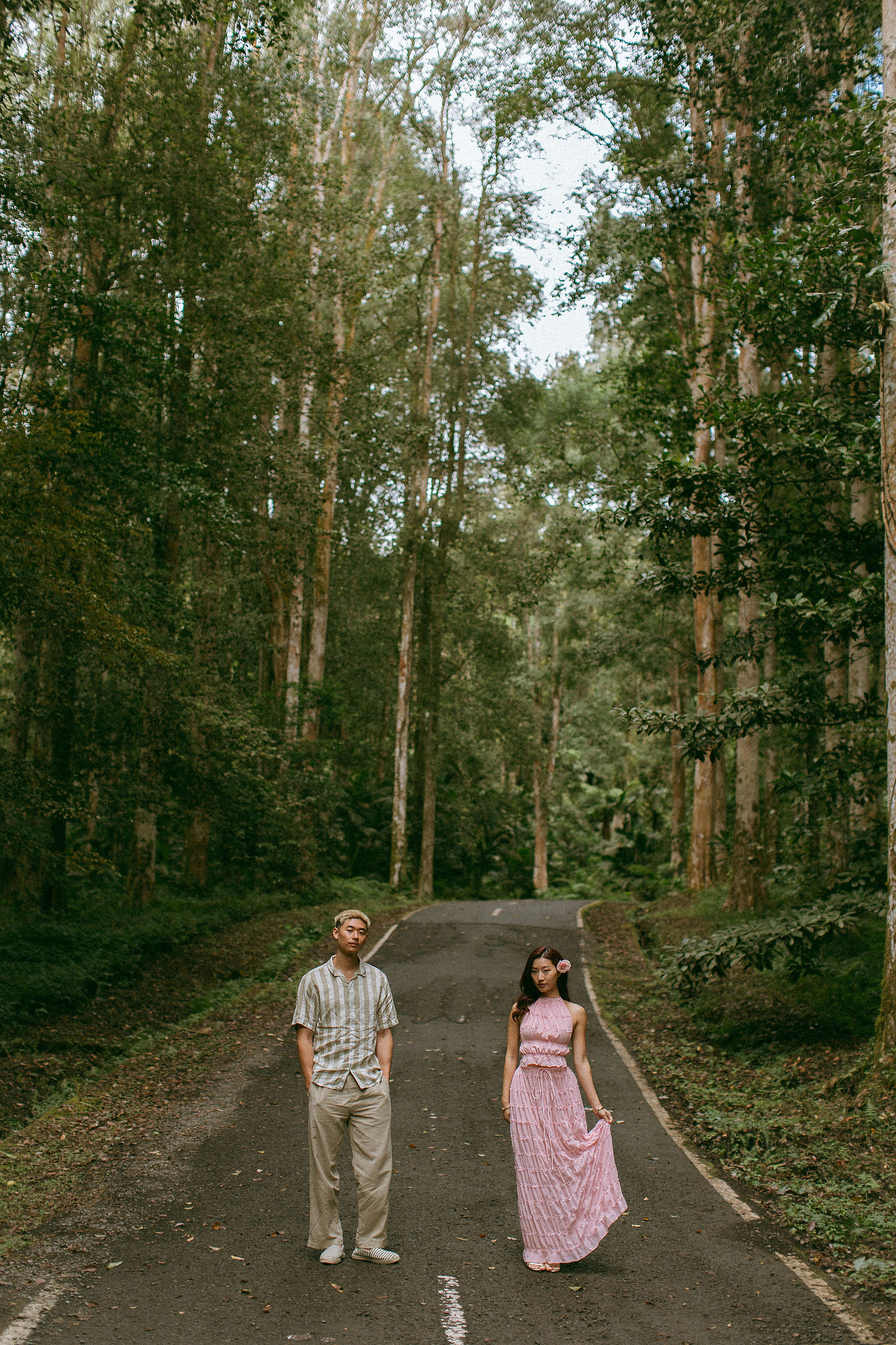 Bali Pre-Wedding Photoshoot | Lake Tamblingan, Kebun Raya Botanic Gardens & Blangsinga Waterfall at Botanic Gardens pre-wedding photo