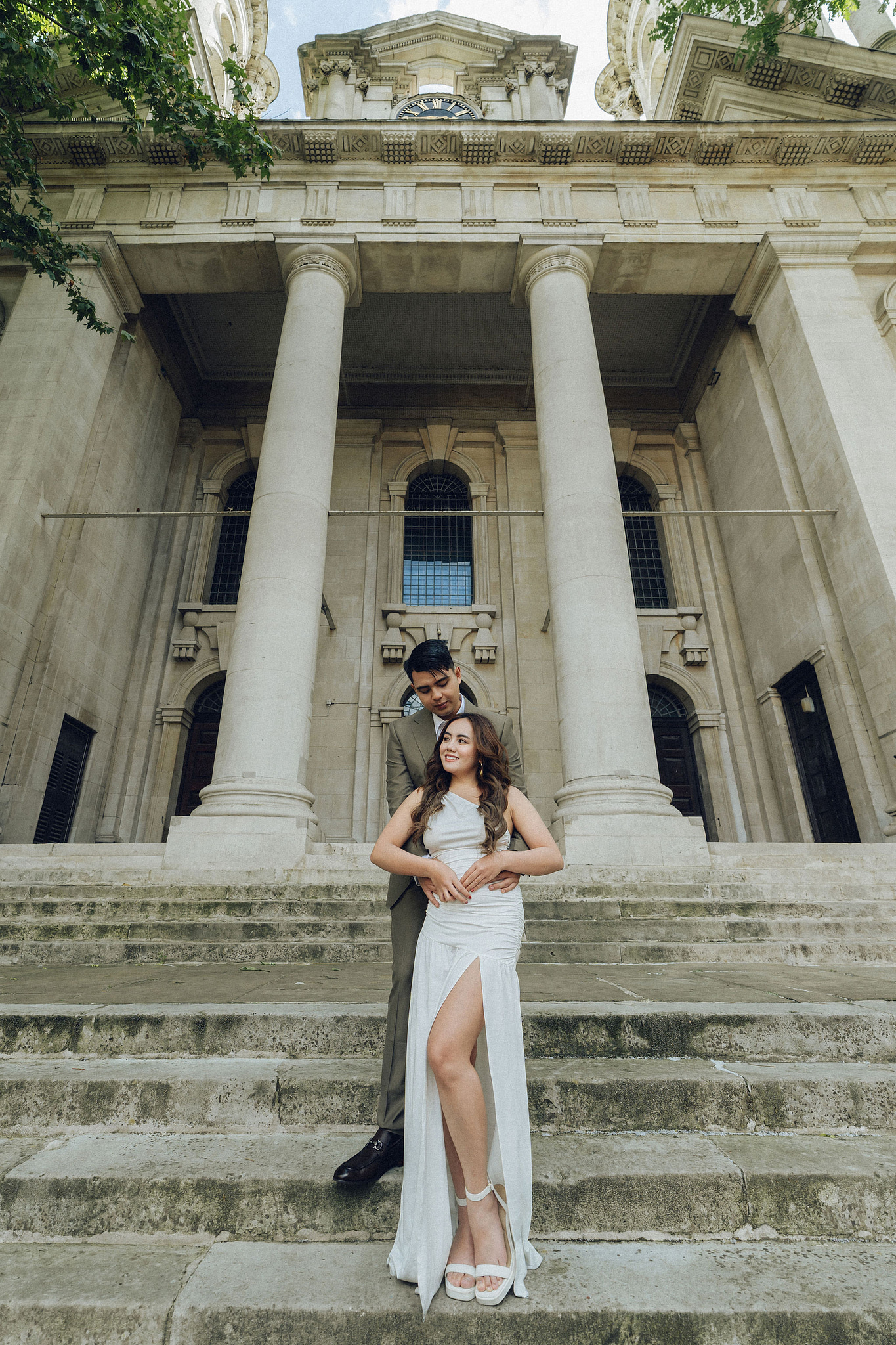 London Pre-Wedding Photoshoot | Westminster, St. Paul’s Cathedral & London Streets at London Streets pre-wedding photo