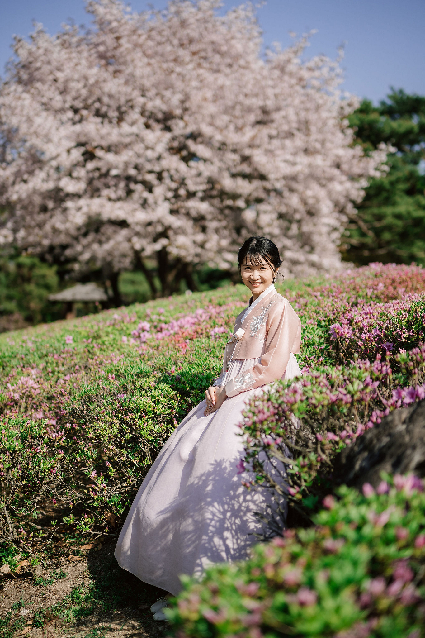 Seoul Pre-Wedding Photoshoot | Seoul Forest, Namsangol Hanok Village & Samcheong-dong at Namsangol Hanok Village pre-wedding photo