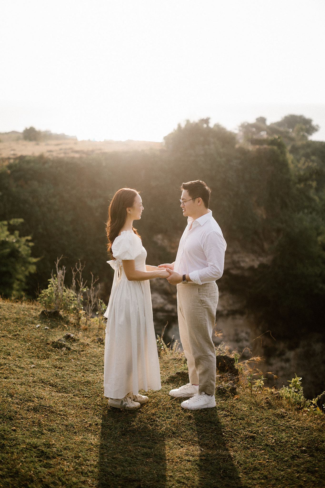 Bali Pre-Wedding Photoshoot | Pinggan Village, Lava Fields, Twin Cliff Valley & Beach at Beach pre-wedding photo