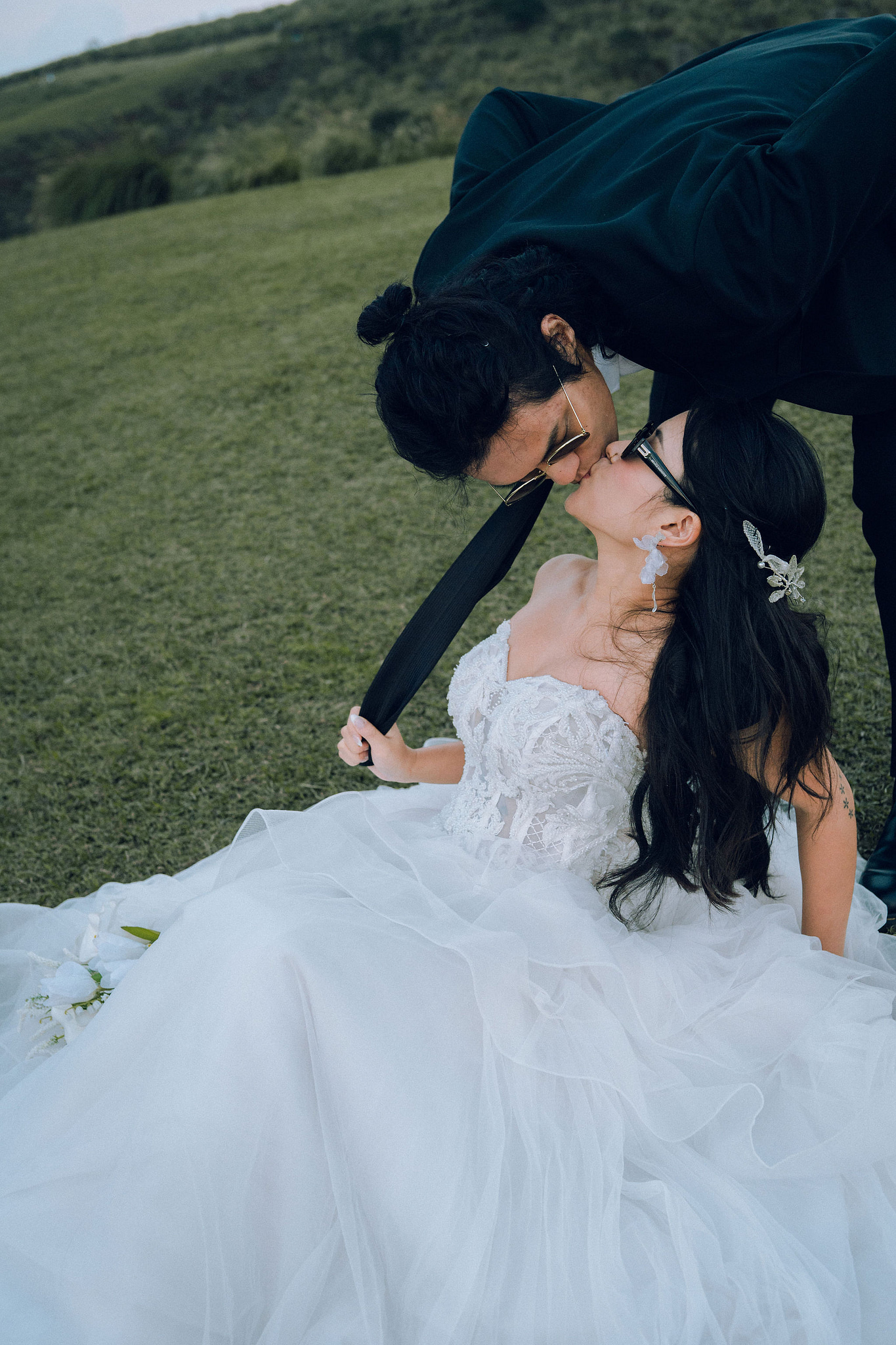 Taiwan Pre-Wedding Photoshoot | Lin Family Mansion, Dadaocheng & Yangmingshan at Yangmingshan pre-wedding photo