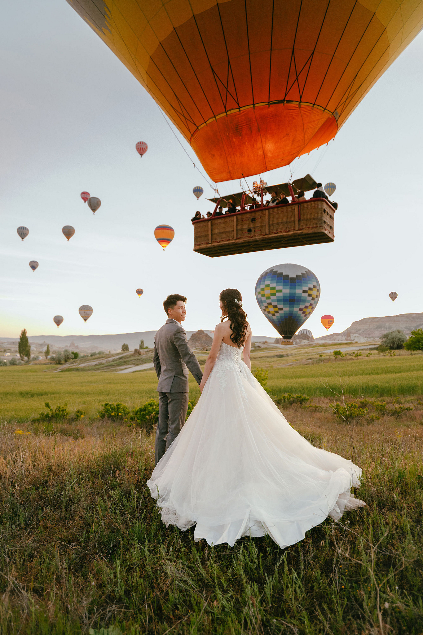 Cappadocia Pre-Wedding Photoshoot | Love Valley, Horse Ranch, Slot Canyons & Pigeon Valley at Love Valley pre-wedding photo