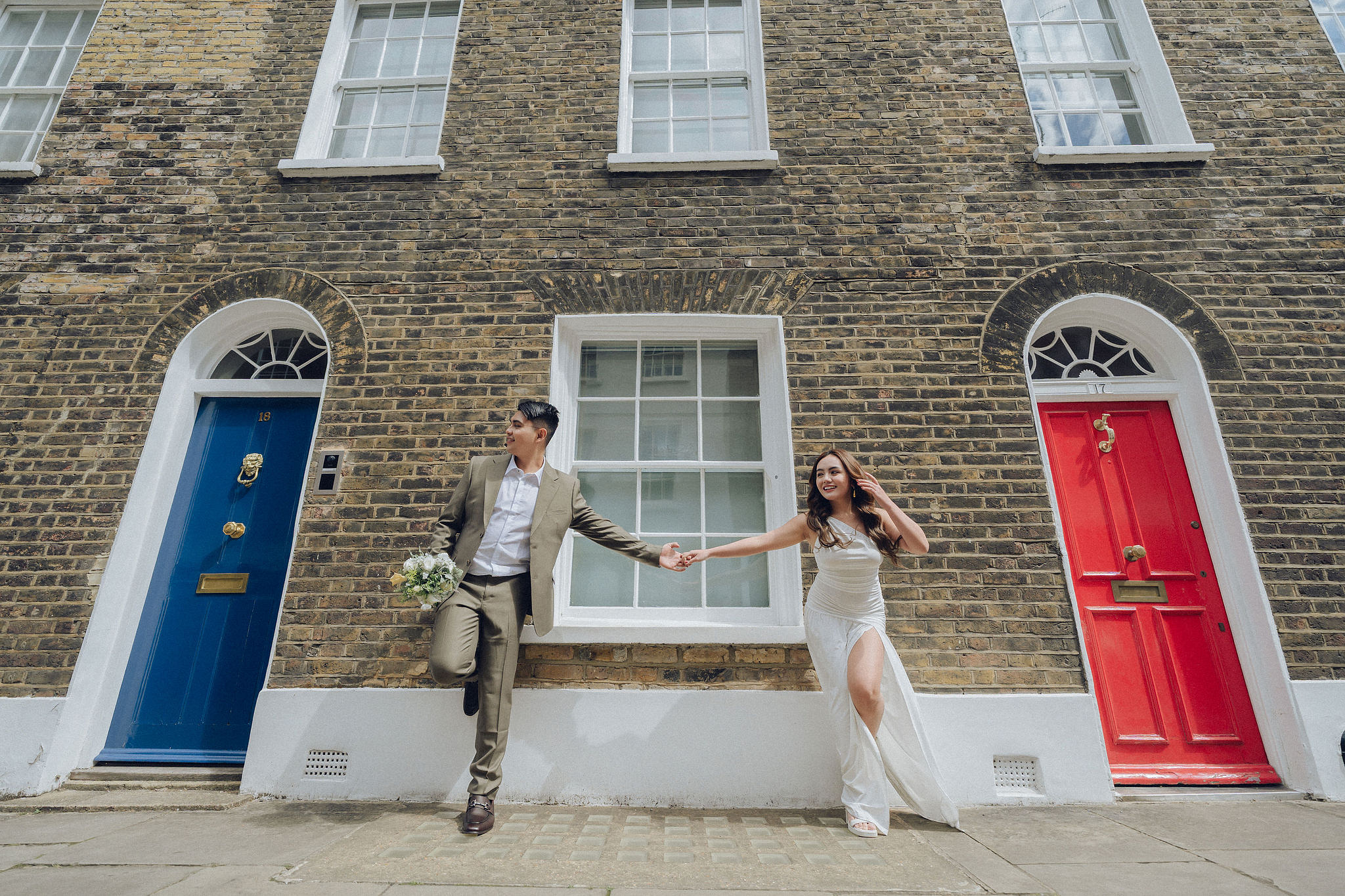 London Pre-Wedding Photoshoot | Westminster, St. Paul’s Cathedral & London Streets at London Streets pre-wedding photo
