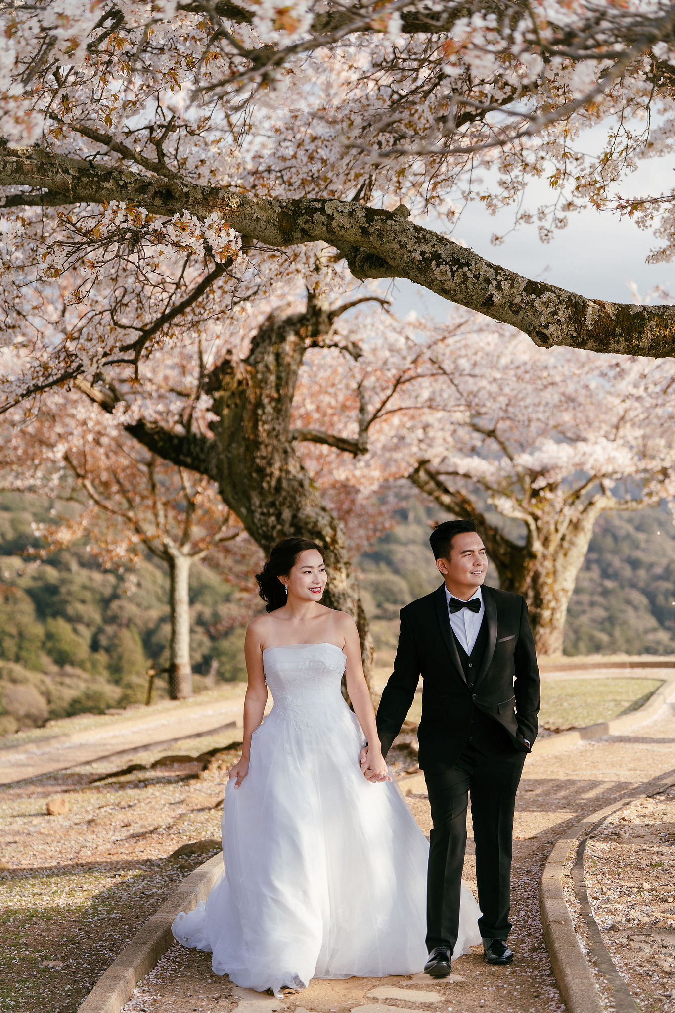 Kyoto Pre-Wedding Photoshoot | Gion Canal, Ninenzaka & Mount Wakakusa at Mount Wakakusa, Nara pre-wedding photo