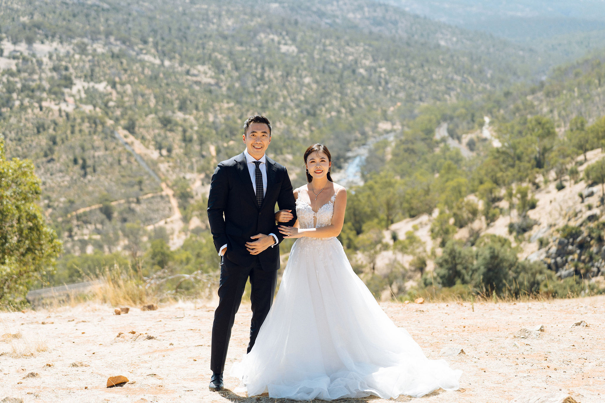 Perth Pre-Wedding Photoshoot | Bell Rapids, Lancelin & Trigg Beach at Bell Rapids pre-wedding photo