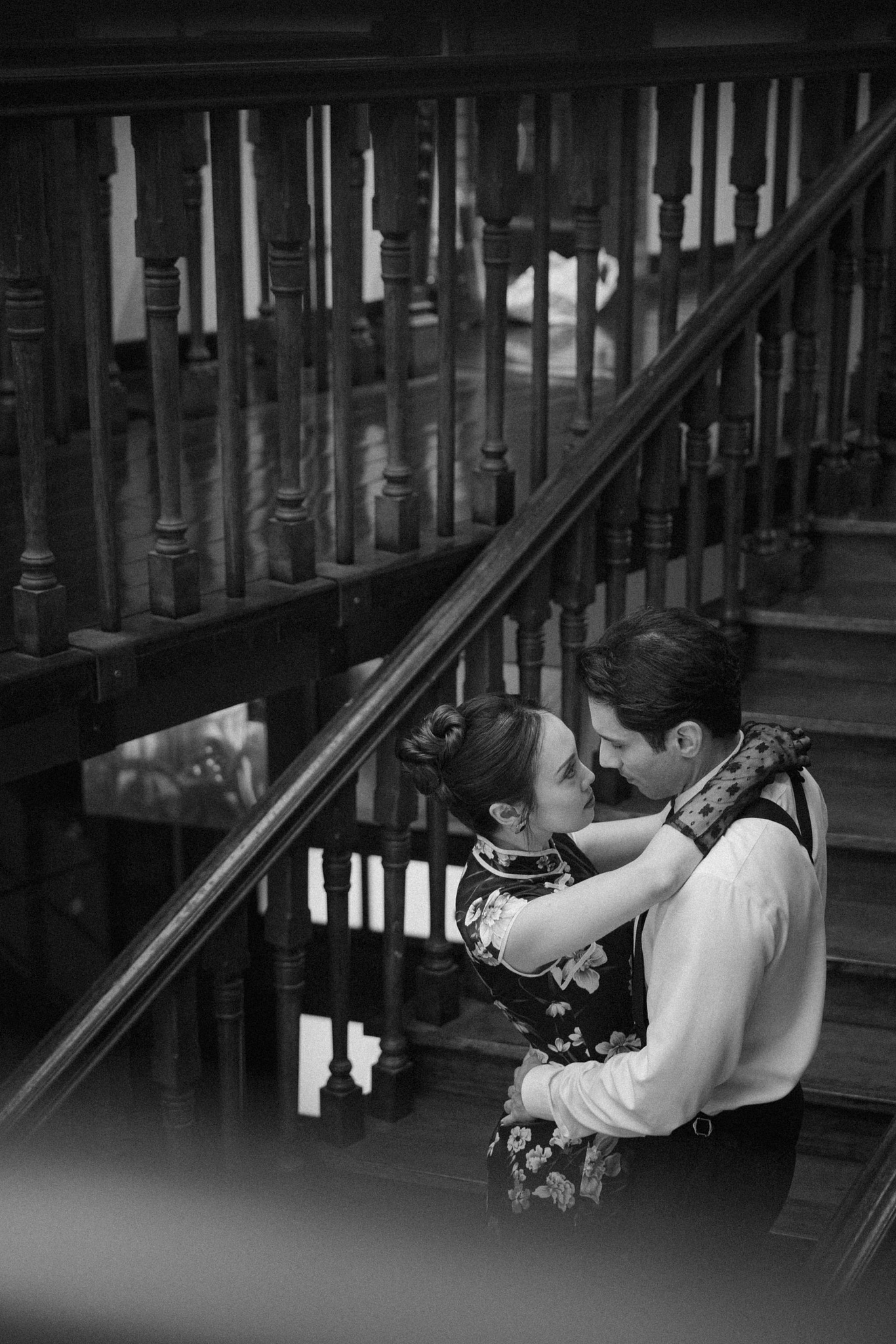 Taiwan Pre-Wedding Photoshoot | Bopiliao Historical Block, Nanya Rocks, Jinguashi & Jiufen at Bopiliao Historical Block pre-wedding photo