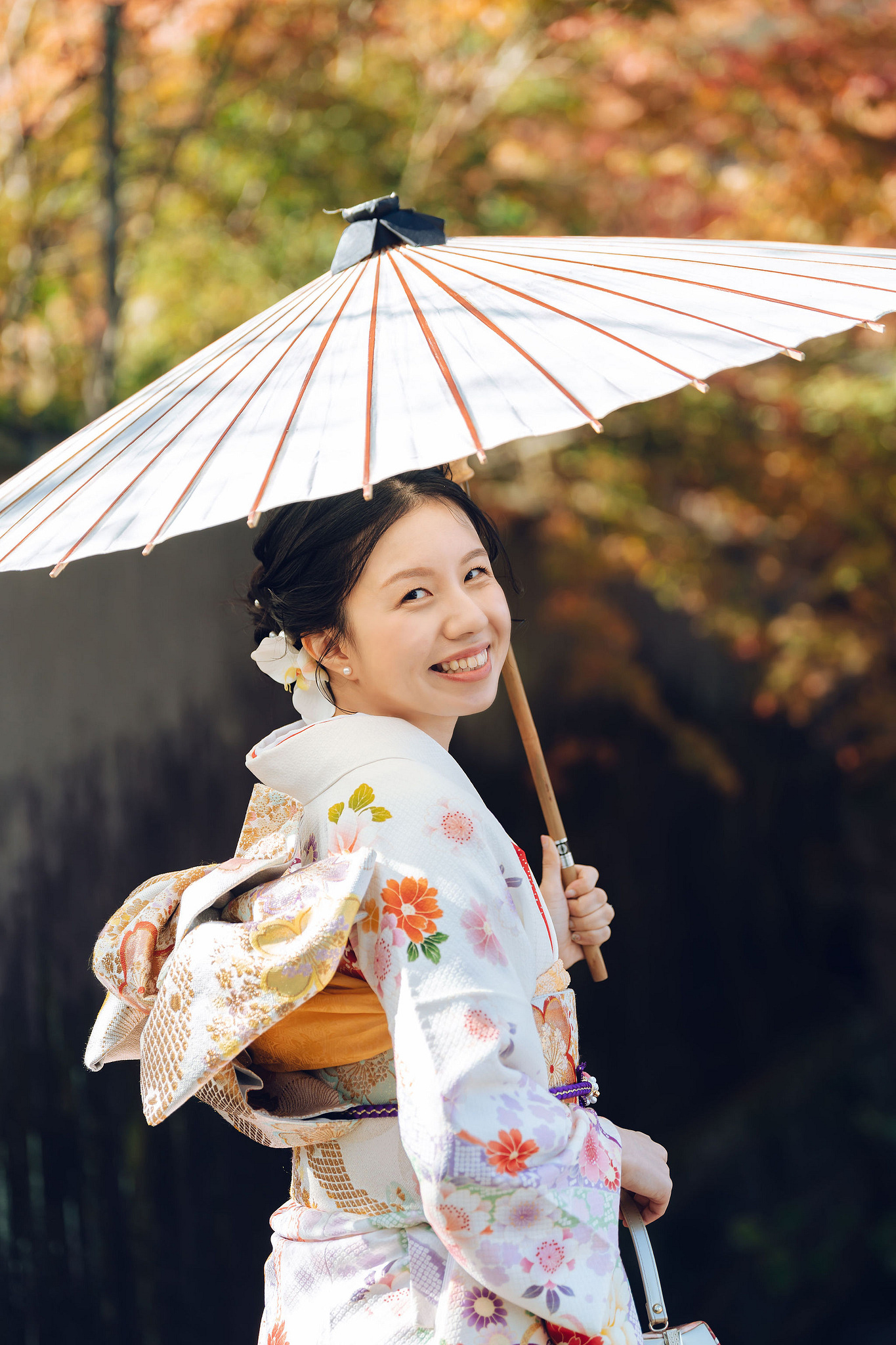 Kyoto Pre-Wedding Photoshoot | Traditional Higashiyama, Arashiyama Hills & Nighttime Railway at Traditional Streets, Higashiyama pre-wedding photo