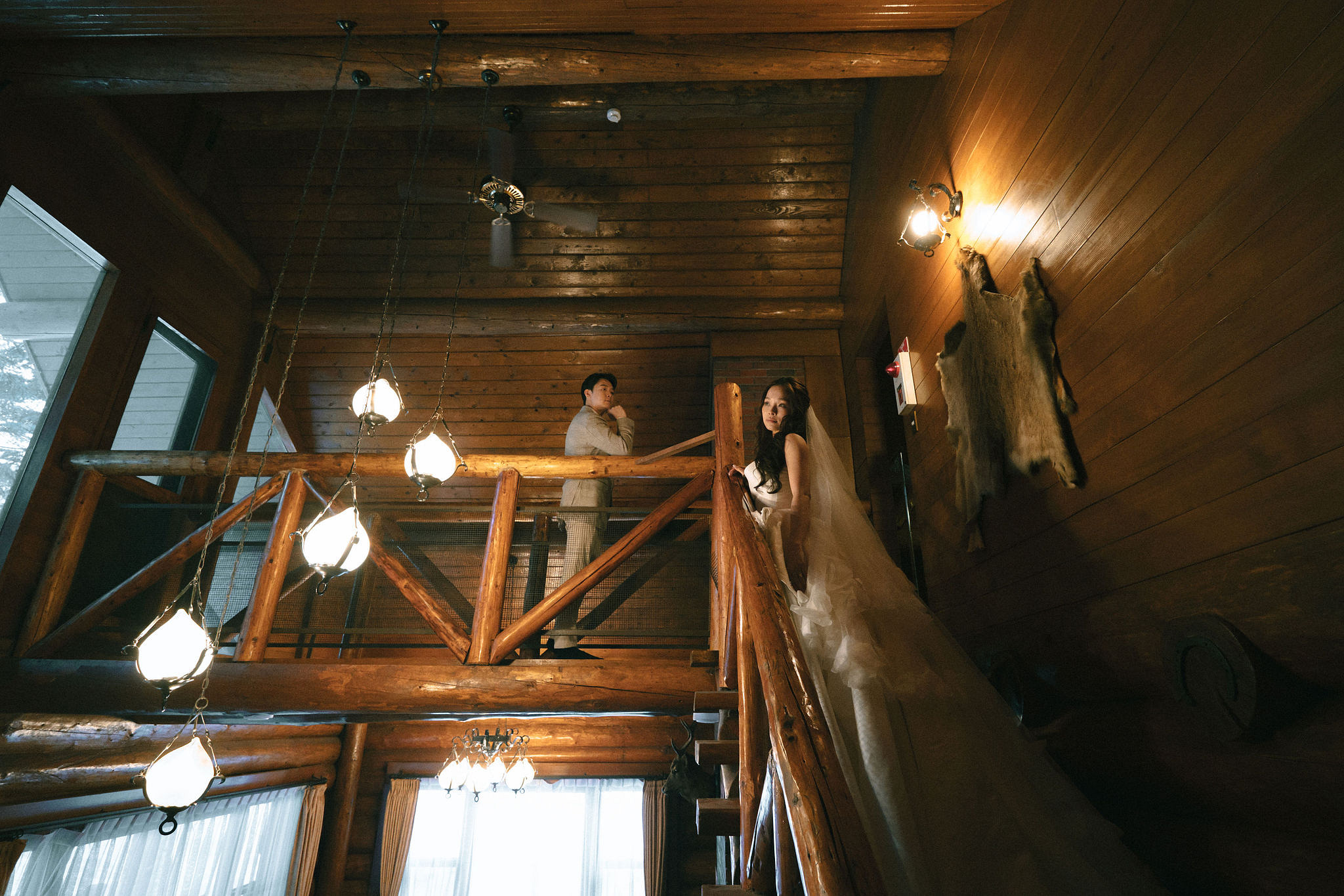 Hokkaido Pre-Wedding Photoshoot | Birch Forest, Rusutsu Resort & Hirafu Village at Rusutsu Resort pre-wedding photo