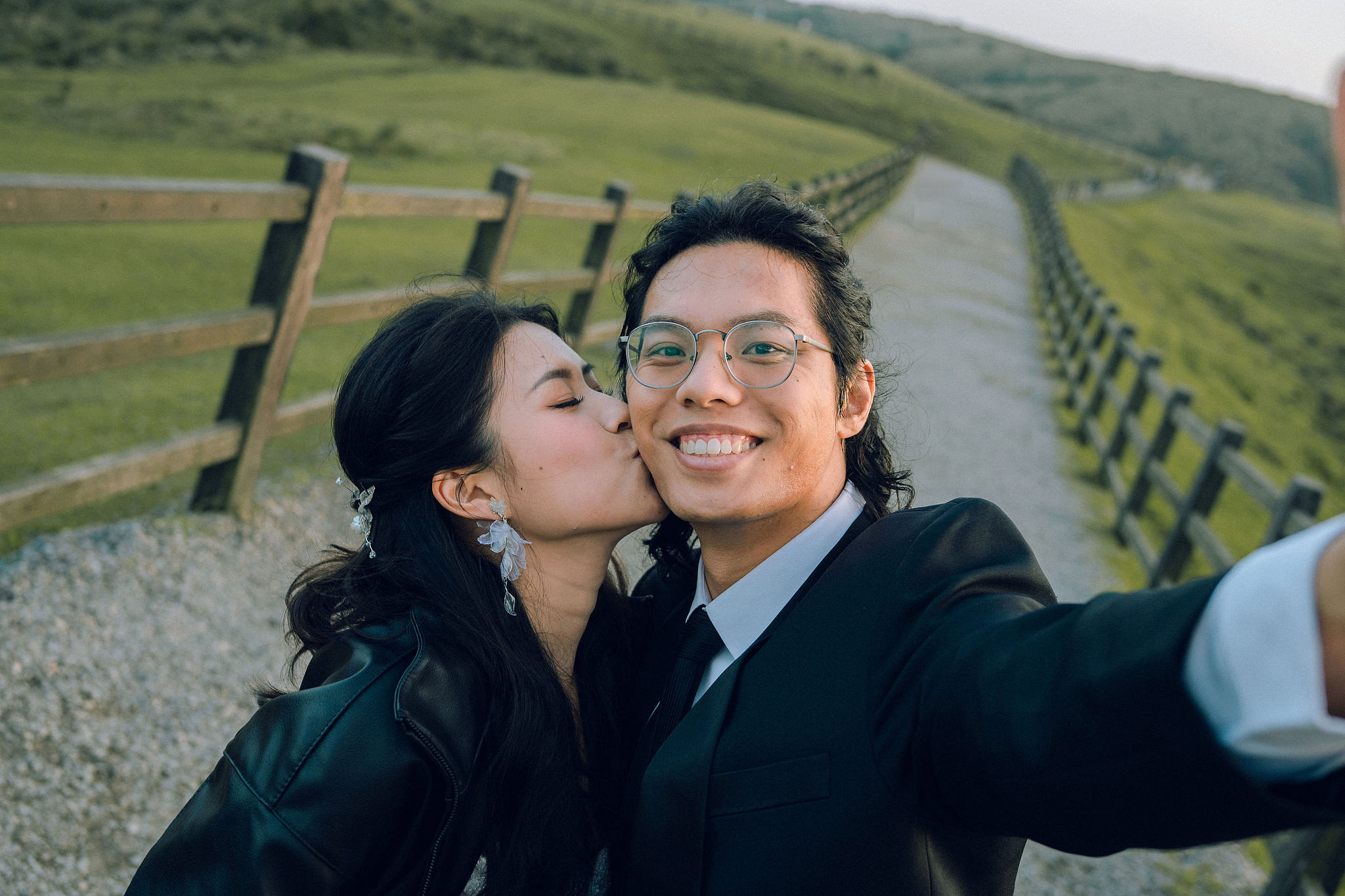 Taiwan Pre-Wedding Photoshoot | Lin Family Mansion, Dadaocheng & Yangmingshan at Yangmingshan pre-wedding photo