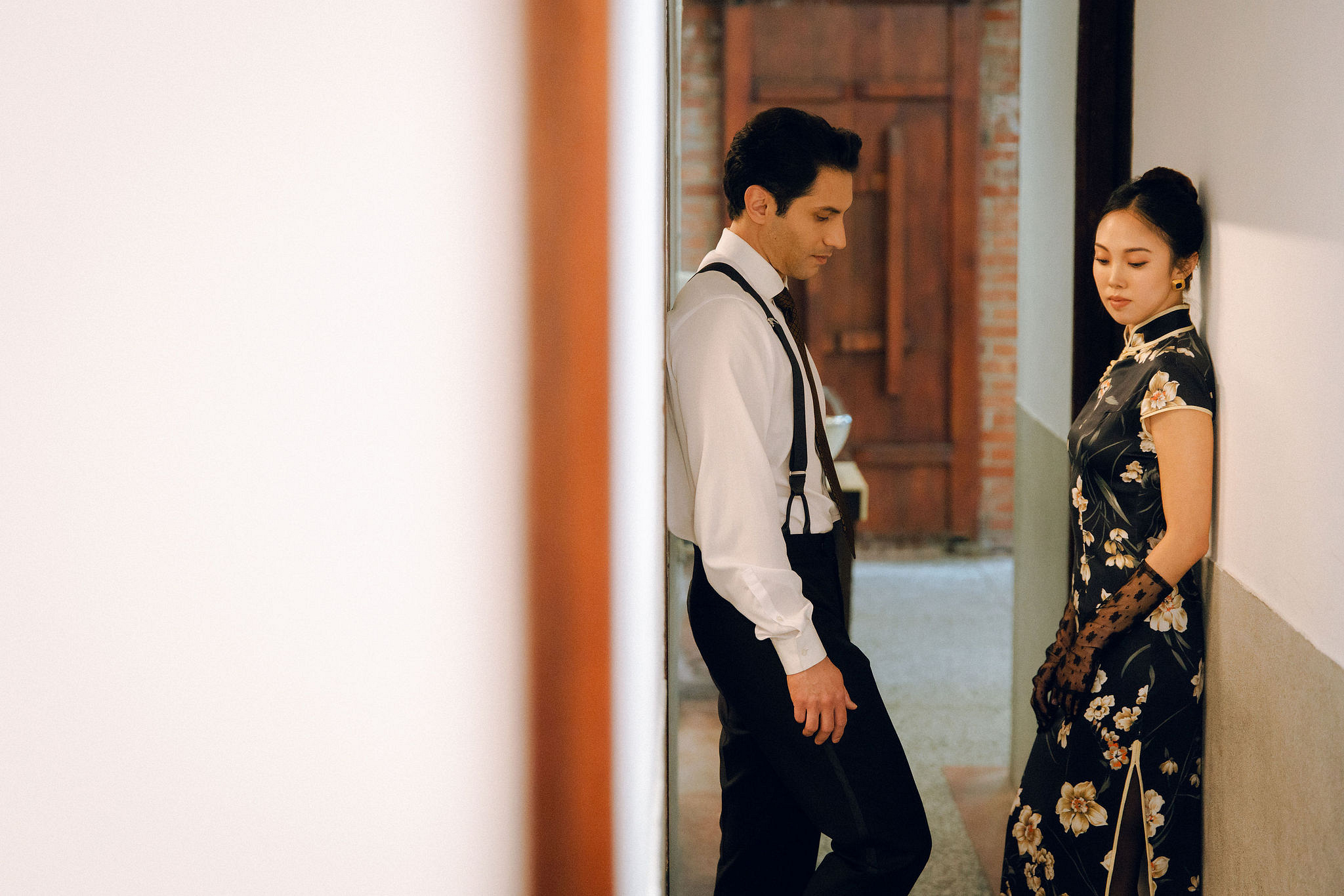 Taiwan Pre-Wedding Photoshoot | Bopiliao Historical Block, Nanya Rocks, Jinguashi & Jiufen at Bopiliao Historical Block pre-wedding photo