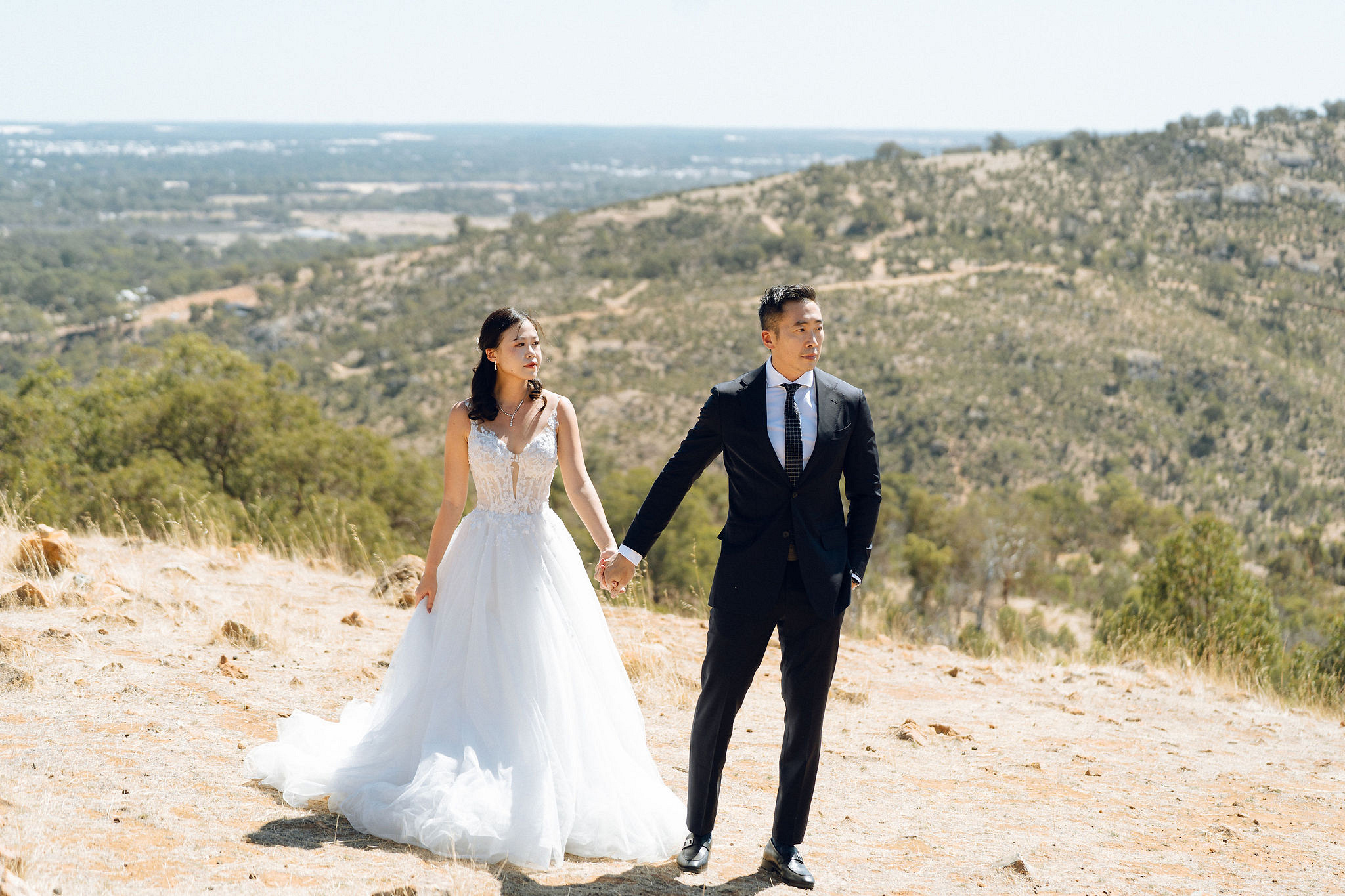 Perth Pre-Wedding Photoshoot | Bell Rapids, Lancelin & Trigg Beach at Bell Rapids pre-wedding photo
