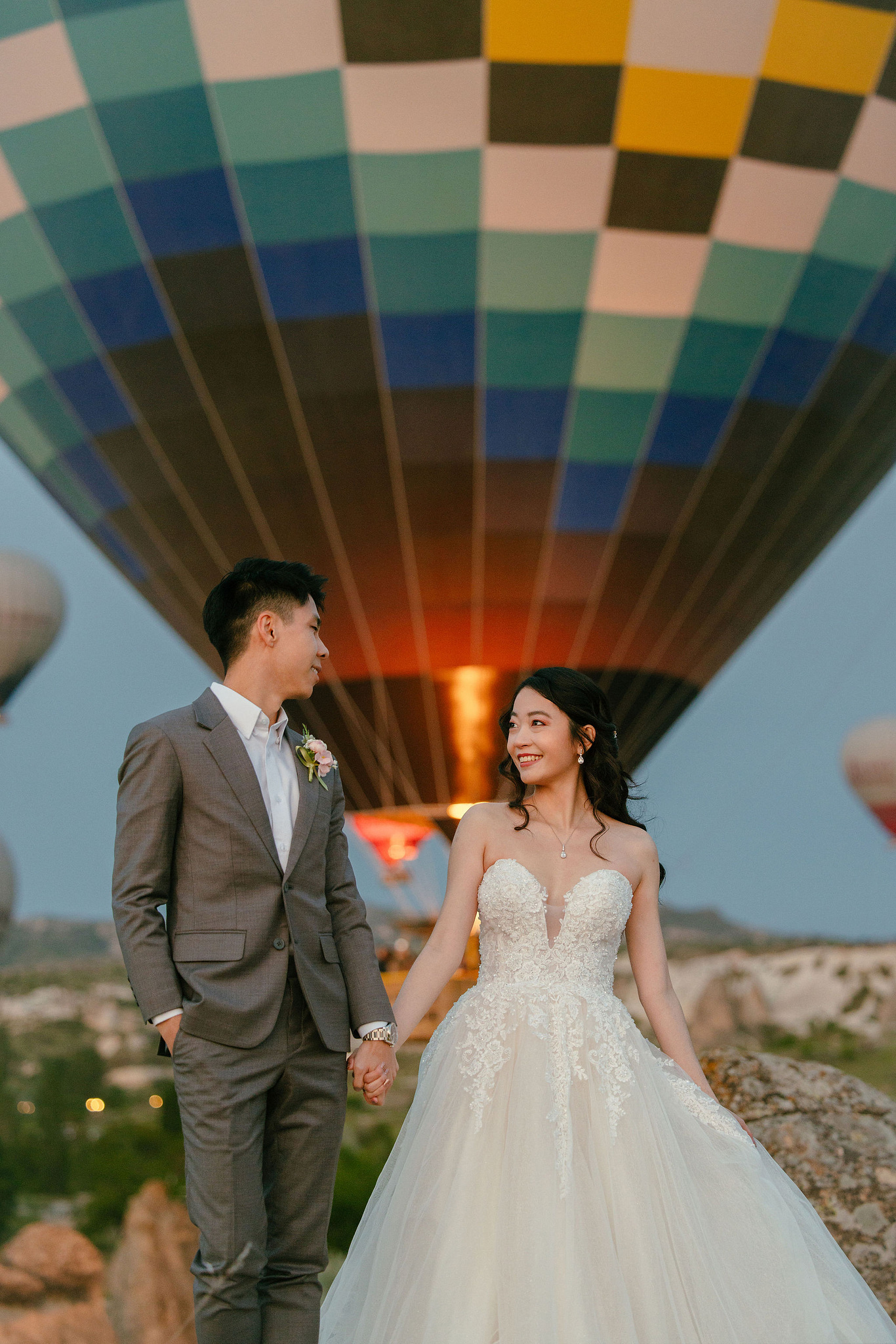 Cappadocia Pre-Wedding Photoshoot | Love Valley, Horse Ranch, Slot Canyons & Pigeon Valley at Love Valley pre-wedding photo
