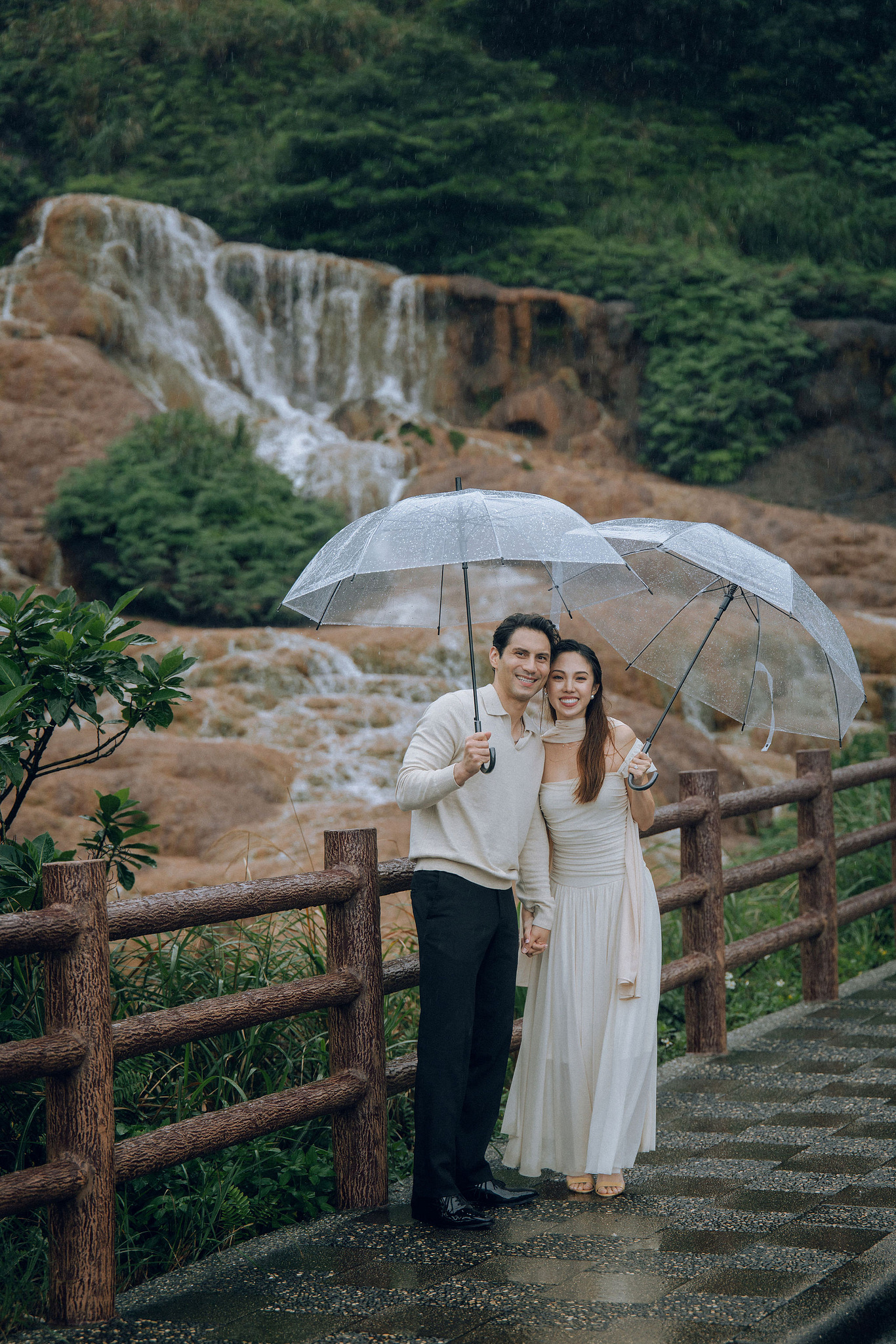 Taiwan Pre-Wedding Photoshoot | Bopiliao Historical Block, Nanya Rocks, Jinguashi & Jiufen at Nanya Rocks & Jinguashi pre-wedding photo
