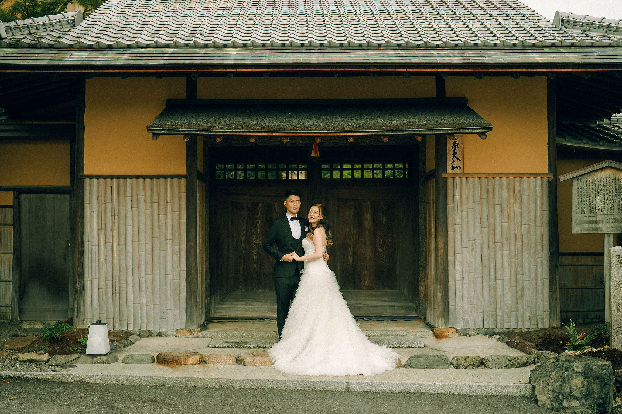 Kyoto Pre-Wedding Photoshoot | Fushimi Inari, Gion & Nara Park at Gion District & Historic Streets pre-wedding photo