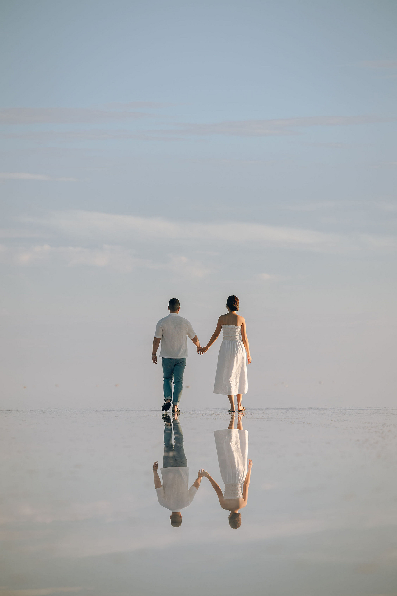 Cappadocia Pre-Wedding Photoshoot | Love Valley, Canyon, Lunar Cappadocian Hotel & Lake Tuz at Salt Lake pre-wedding photo