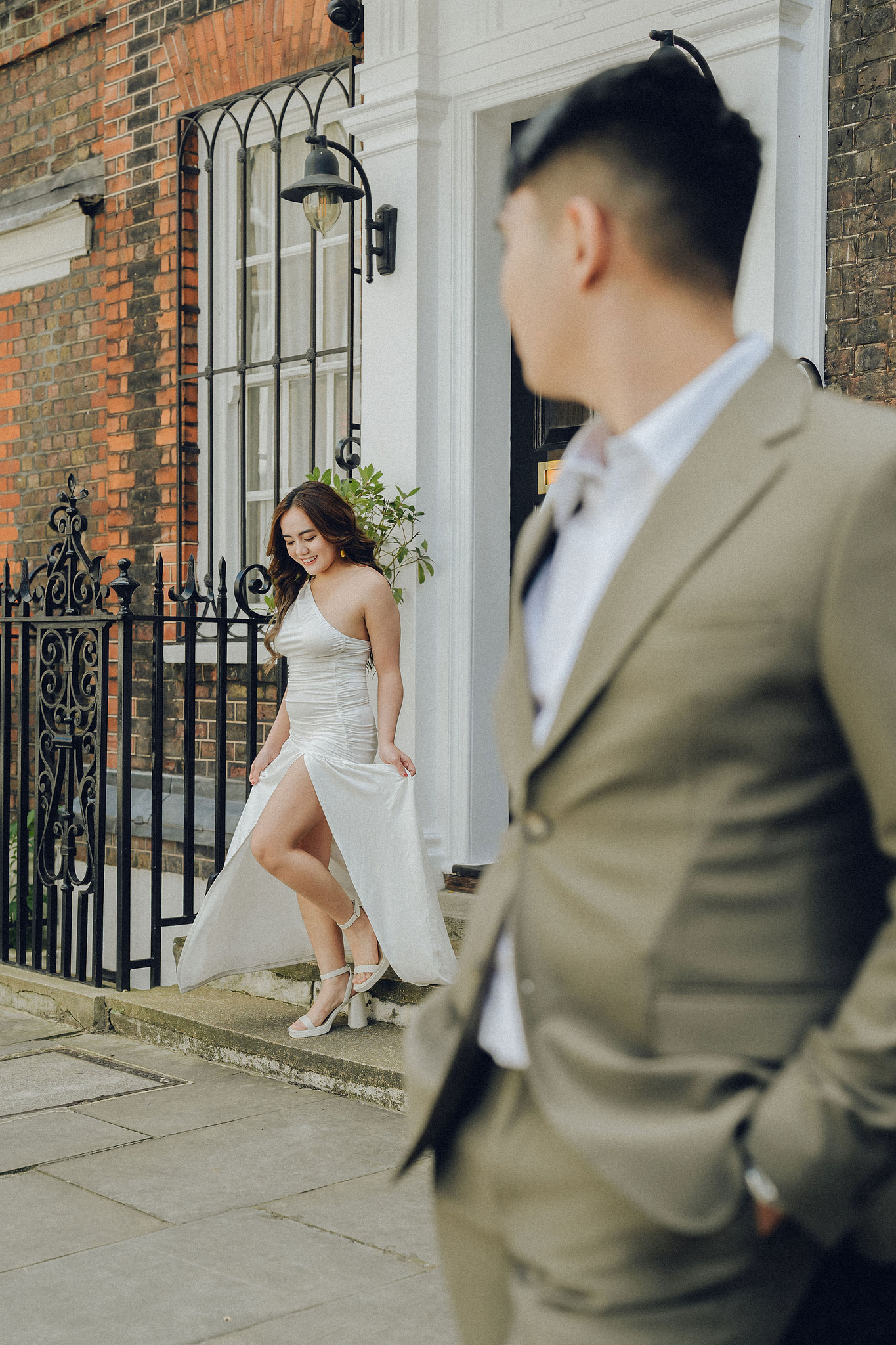 London Pre-Wedding Photoshoot | Westminster, St. Paul’s Cathedral & London Streets at London Streets pre-wedding photo
