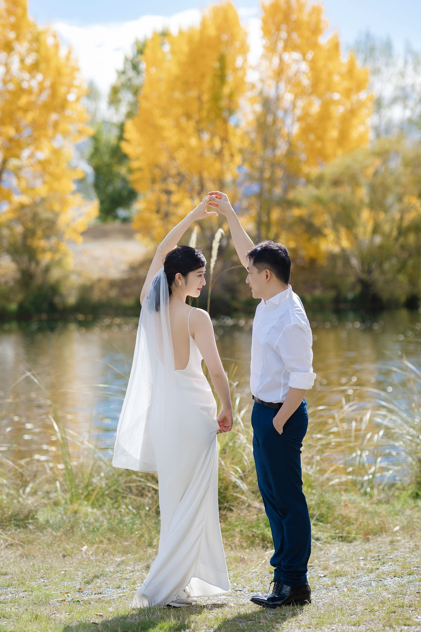 New Zealand Pre-Wedding Photoshoot | South Island at South Island pre-wedding photo
