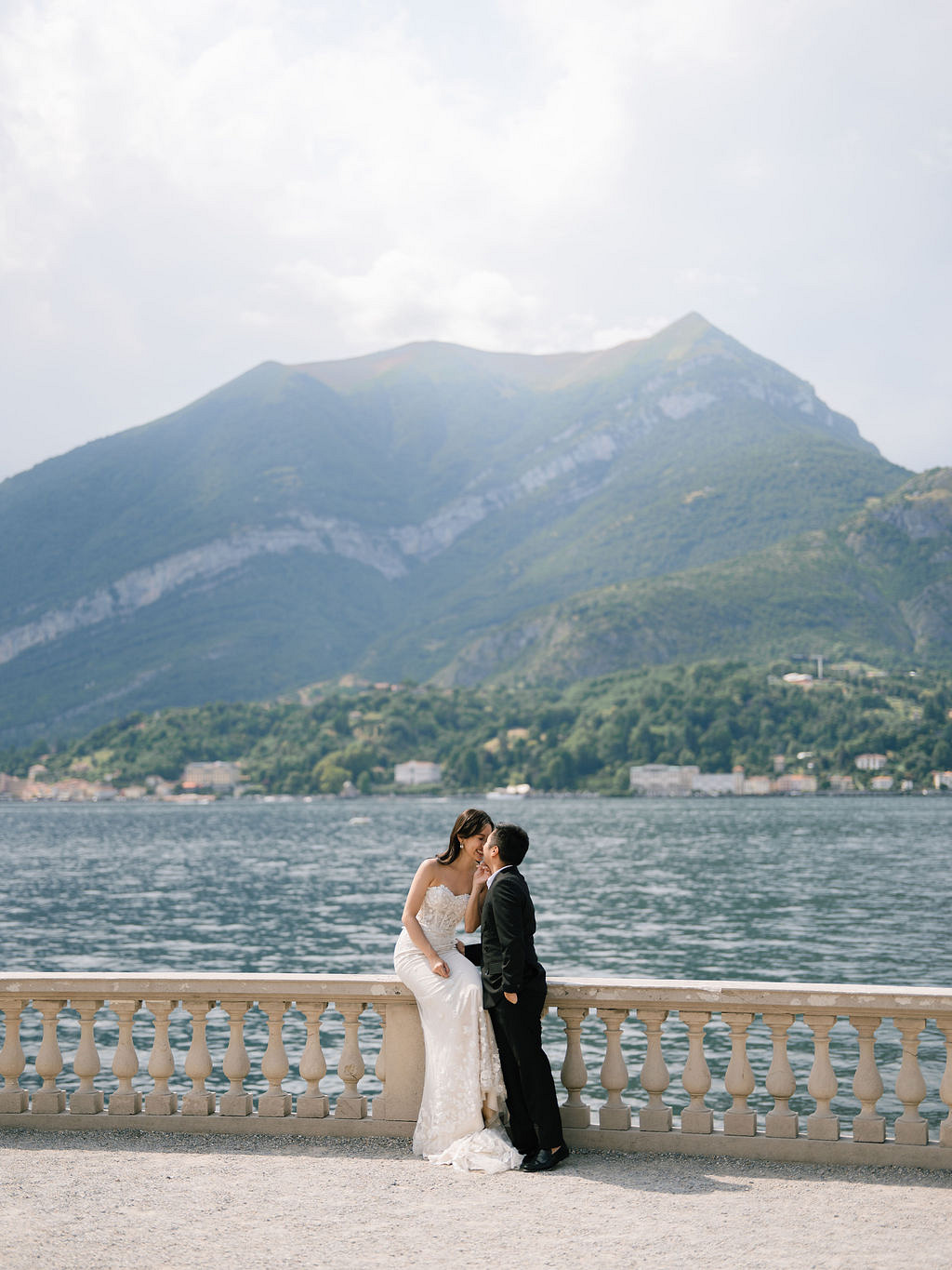 Lake Como Pre-Wedding Photoshoot | Bellagio, Lake Como & Villa Melzi Gardens at Villa Melzi Gardens pre-wedding photo