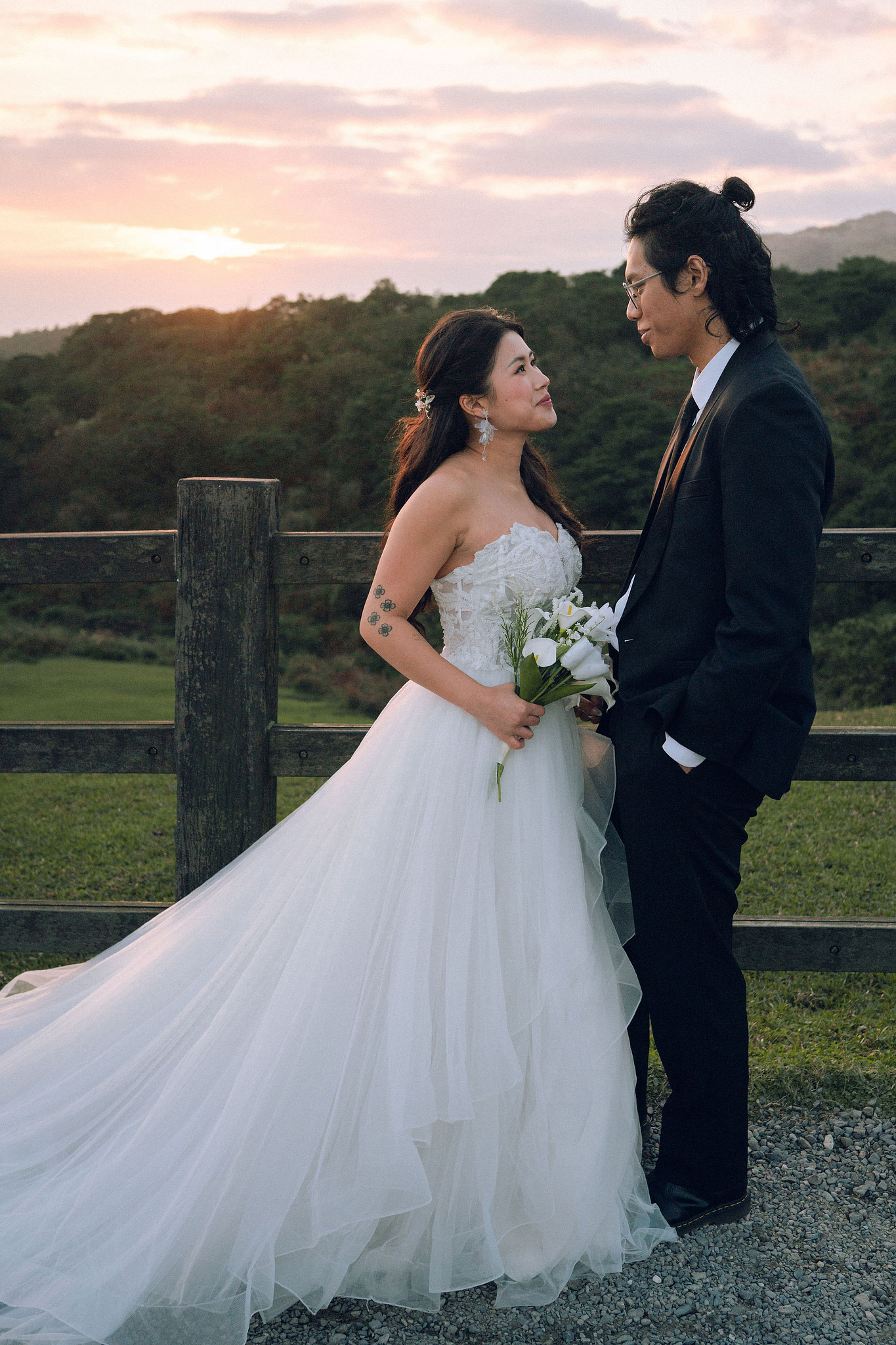 Taiwan Pre-Wedding Photoshoot | Lin Family Mansion, Dadaocheng & Yangmingshan at Yangmingshan pre-wedding photo