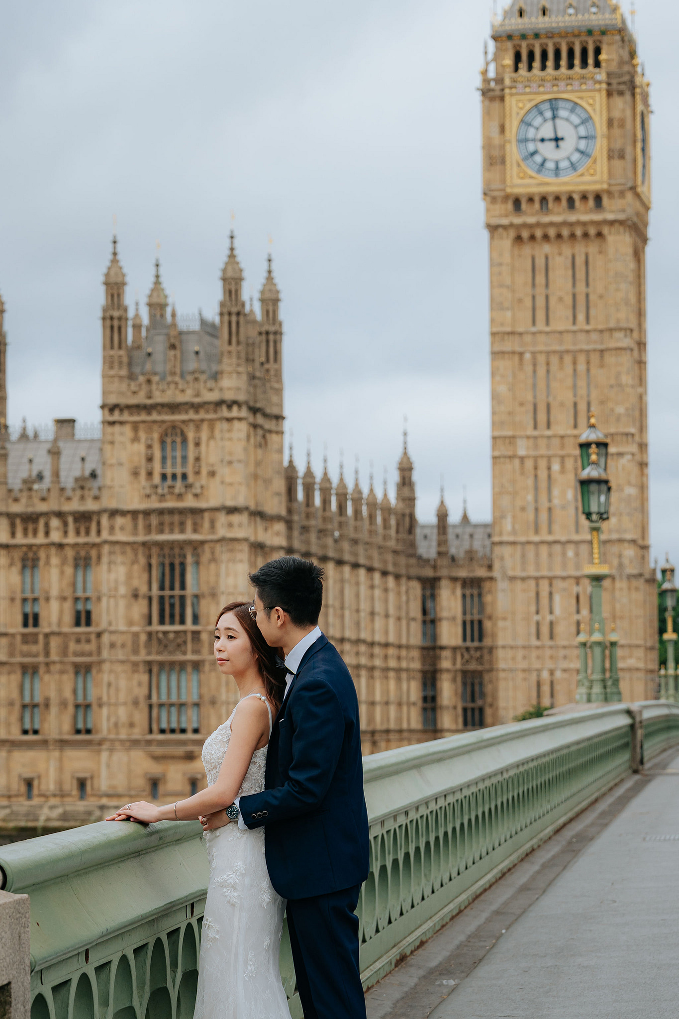 London Pre-Wedding Photoshoot | Westminster, Big Ben & the London Eye at Westminster pre-wedding photo