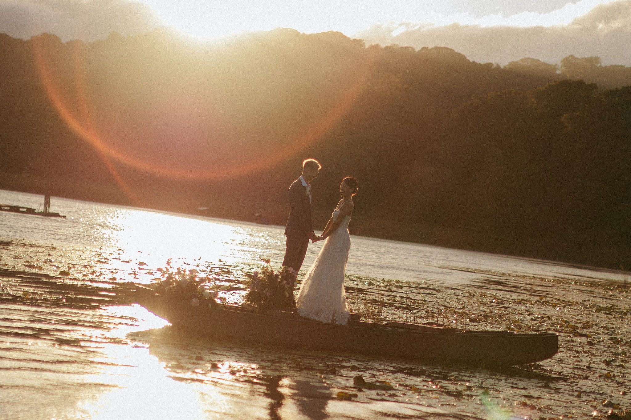 Bali Pre-Wedding Photoshoot | Lake Tamblingan, Kebun Raya Botanic Gardens & Blangsinga Waterfall at Lake Tamblingan pre-wedding photo