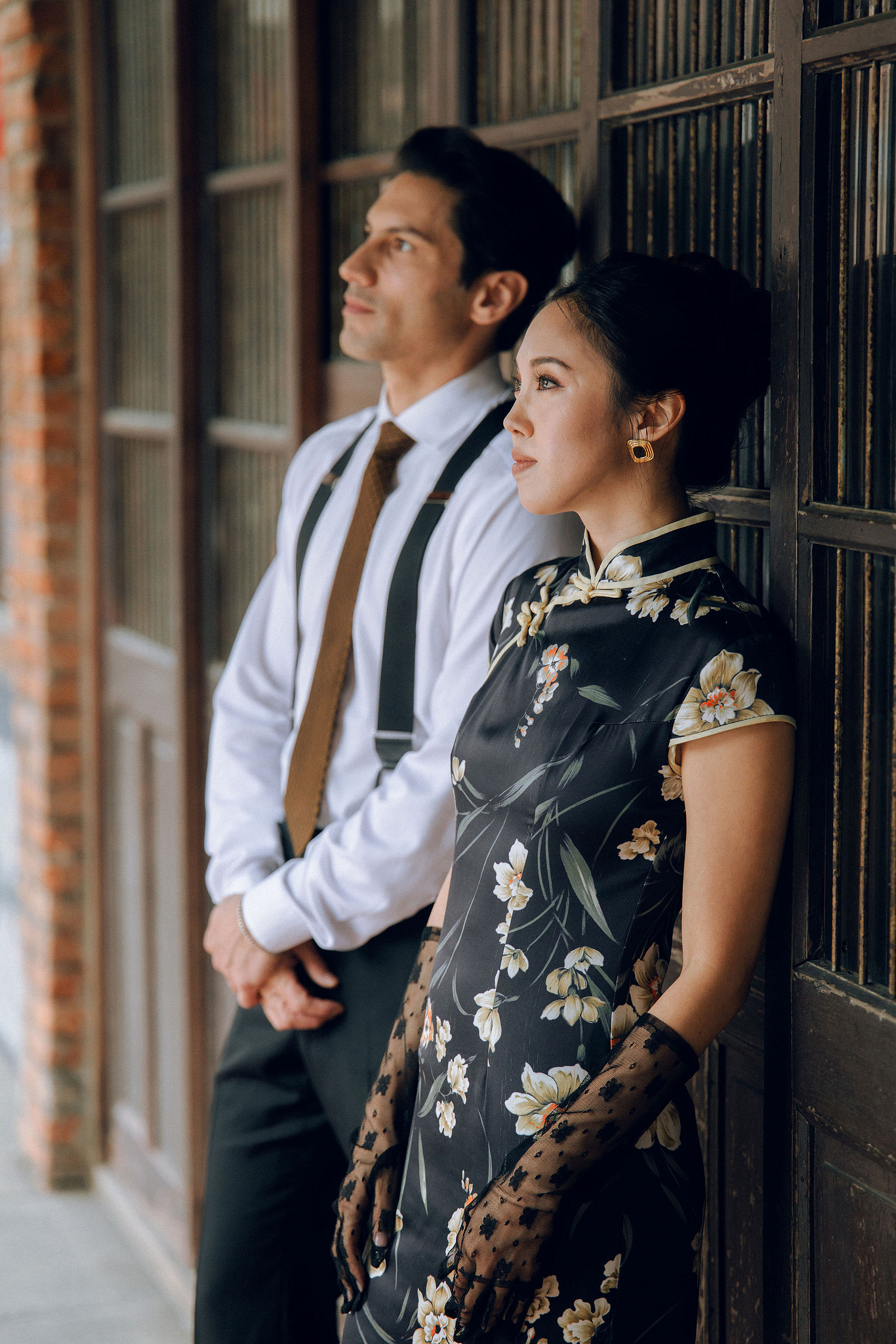 Taiwan Pre-Wedding Photoshoot | Bopiliao Historical Block, Nanya Rocks, Jinguashi & Jiufen at Bopiliao Historical Block pre-wedding photo