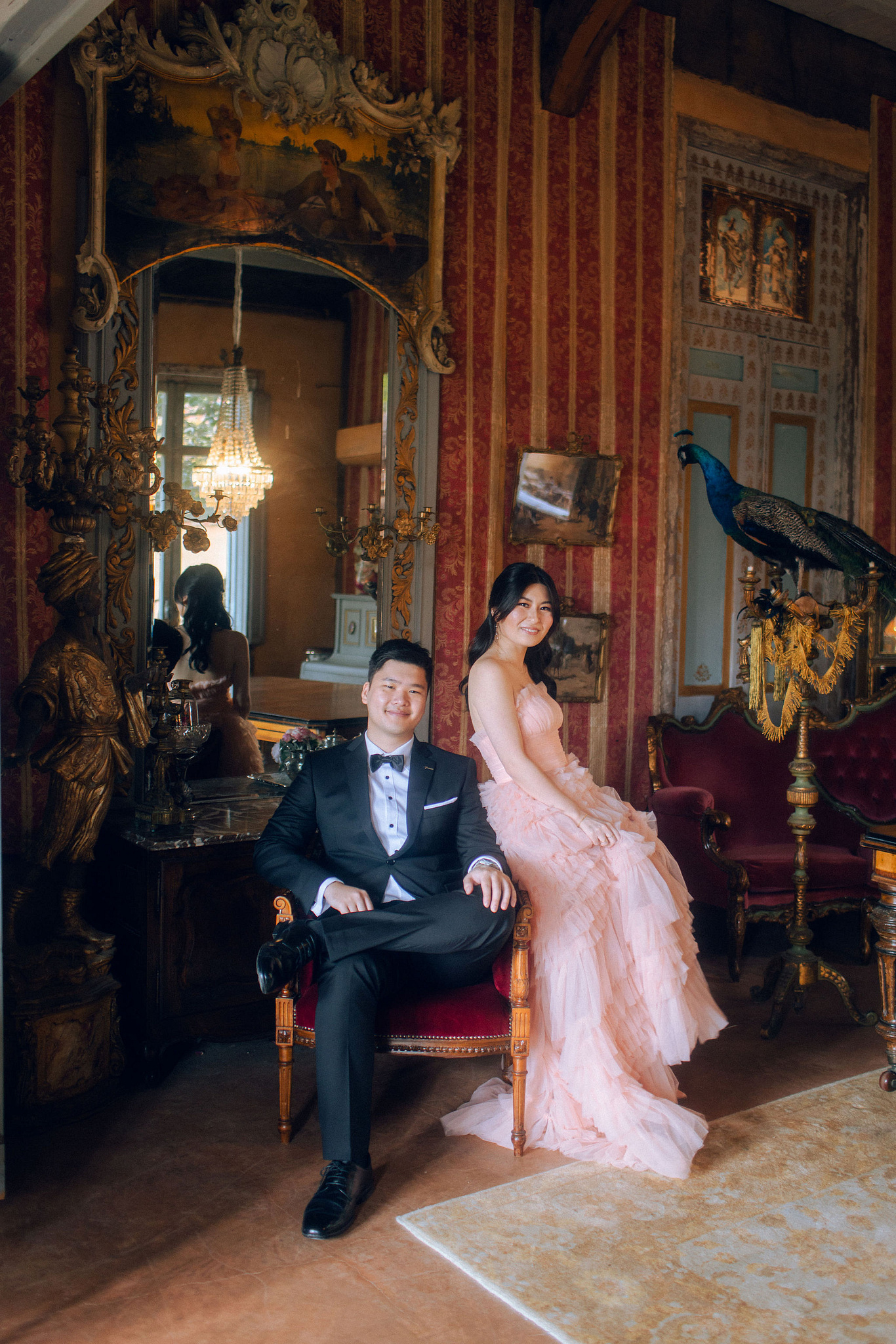 Melbourne Pre-Wedding Photoshoot | Mont Du Soleil, St Patrick Cathedral, The Parliament House & Prince Bridge at Mont Du Soleil pre-wedding photo