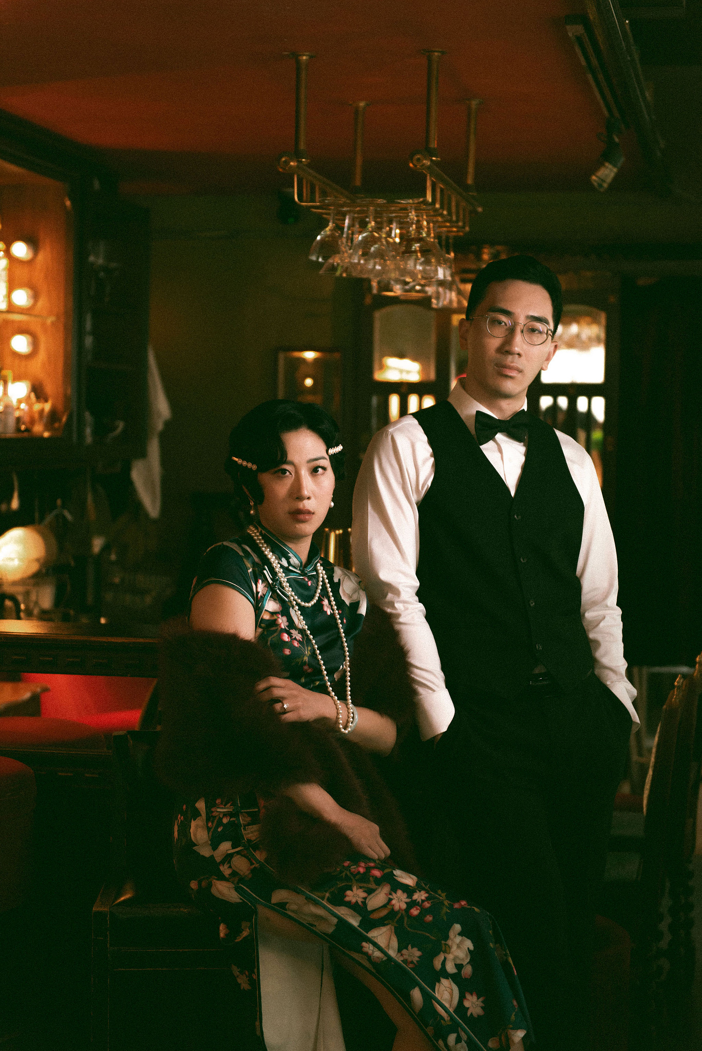 Taiwan Pre-Wedding Photoshoot | Cafe Chamber, Yangmingshan & Huaxi Street Night Market at Cafe Chamber pre-wedding photo