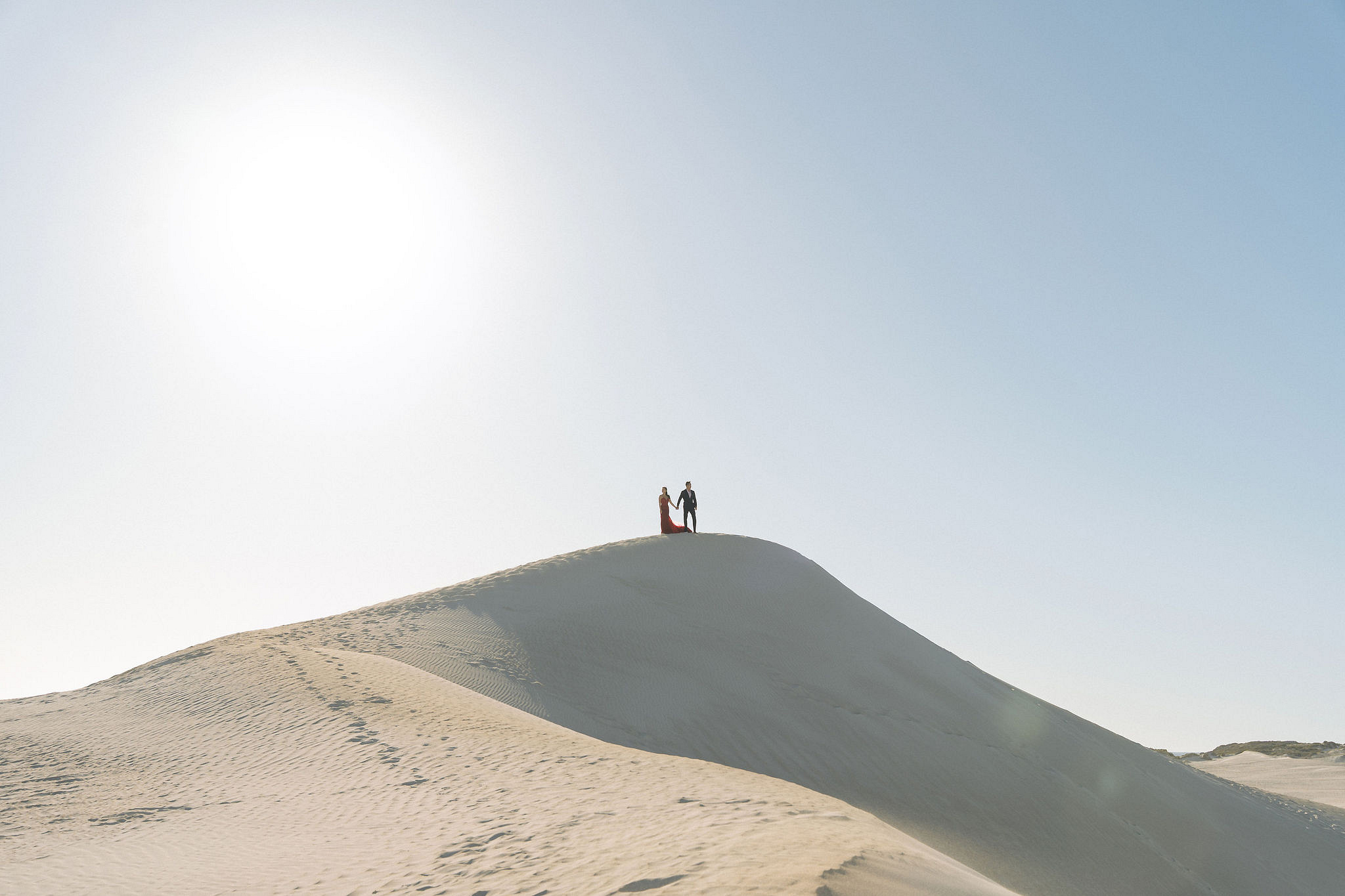 Perth Pre-Wedding Photoshoot | Bell Rapids, Lancelin & Trigg Beach at Lancelin pre-wedding photo