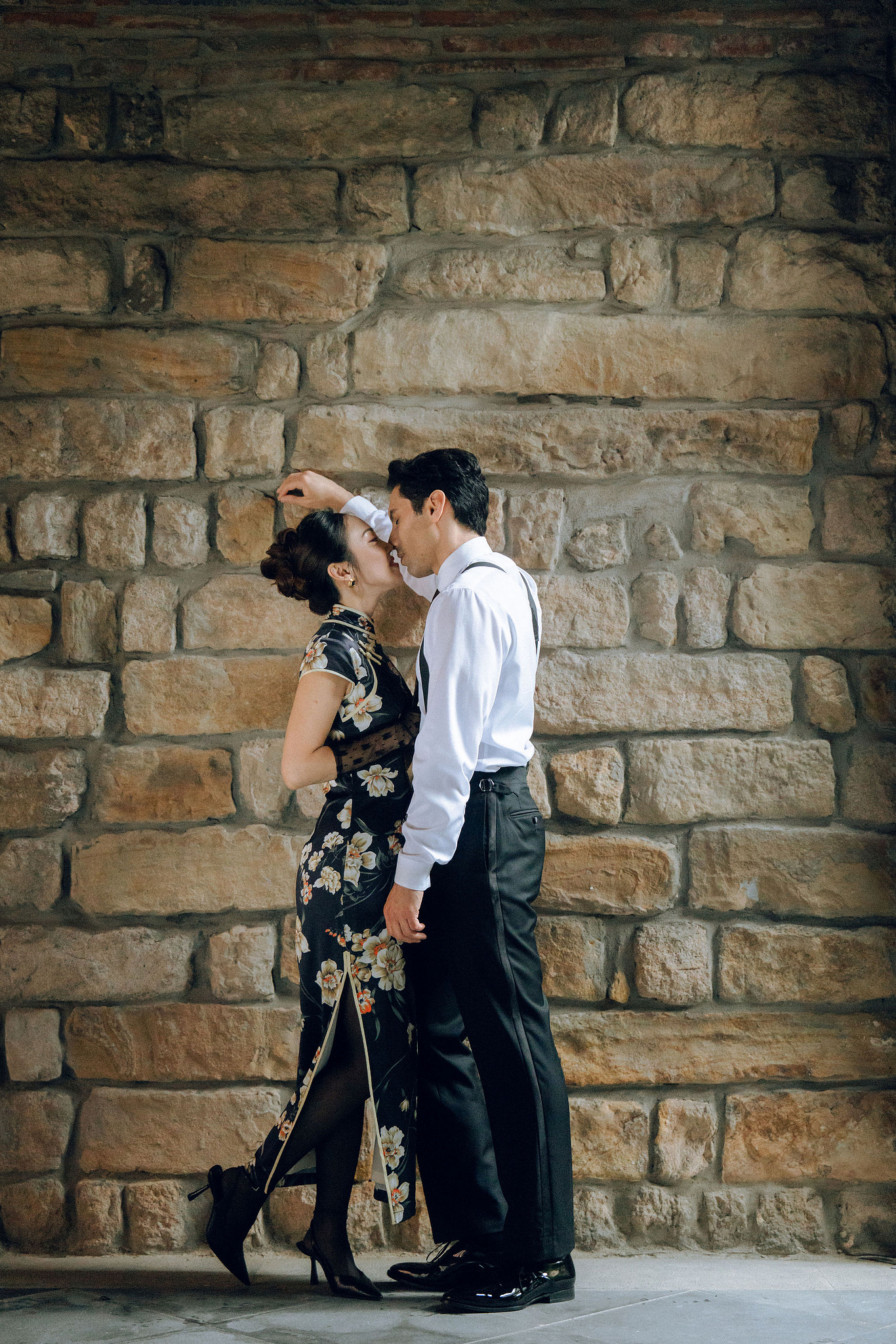Taiwan Pre-Wedding Photoshoot | Bopiliao Historical Block, Nanya Rocks, Jinguashi & Jiufen at Bopiliao Historical Block pre-wedding photo
