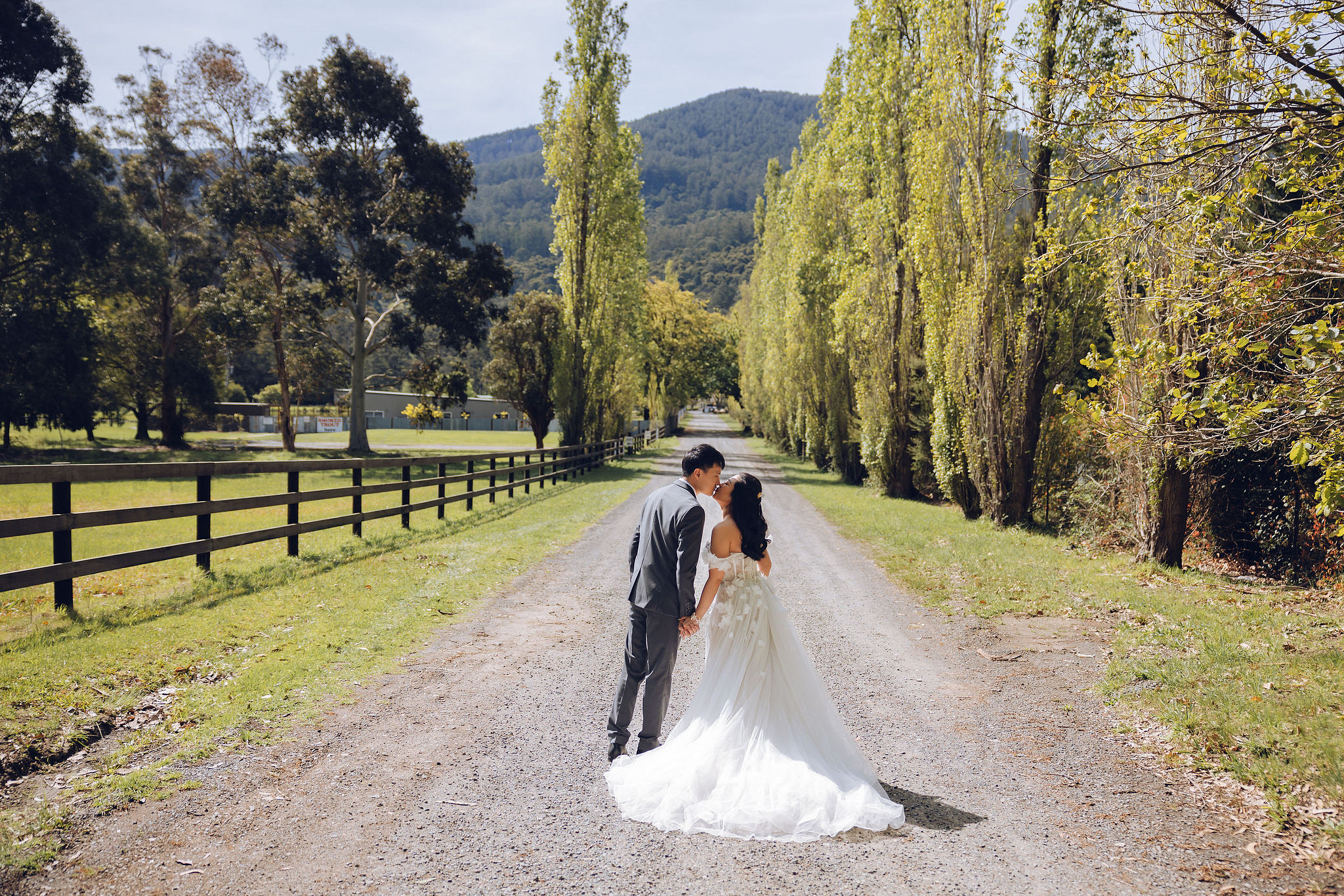 Melbourne Pre-Wedding Photoshoot | Redwood Forest, The Farm & Half Moon Bay at The Farm pre-wedding photo