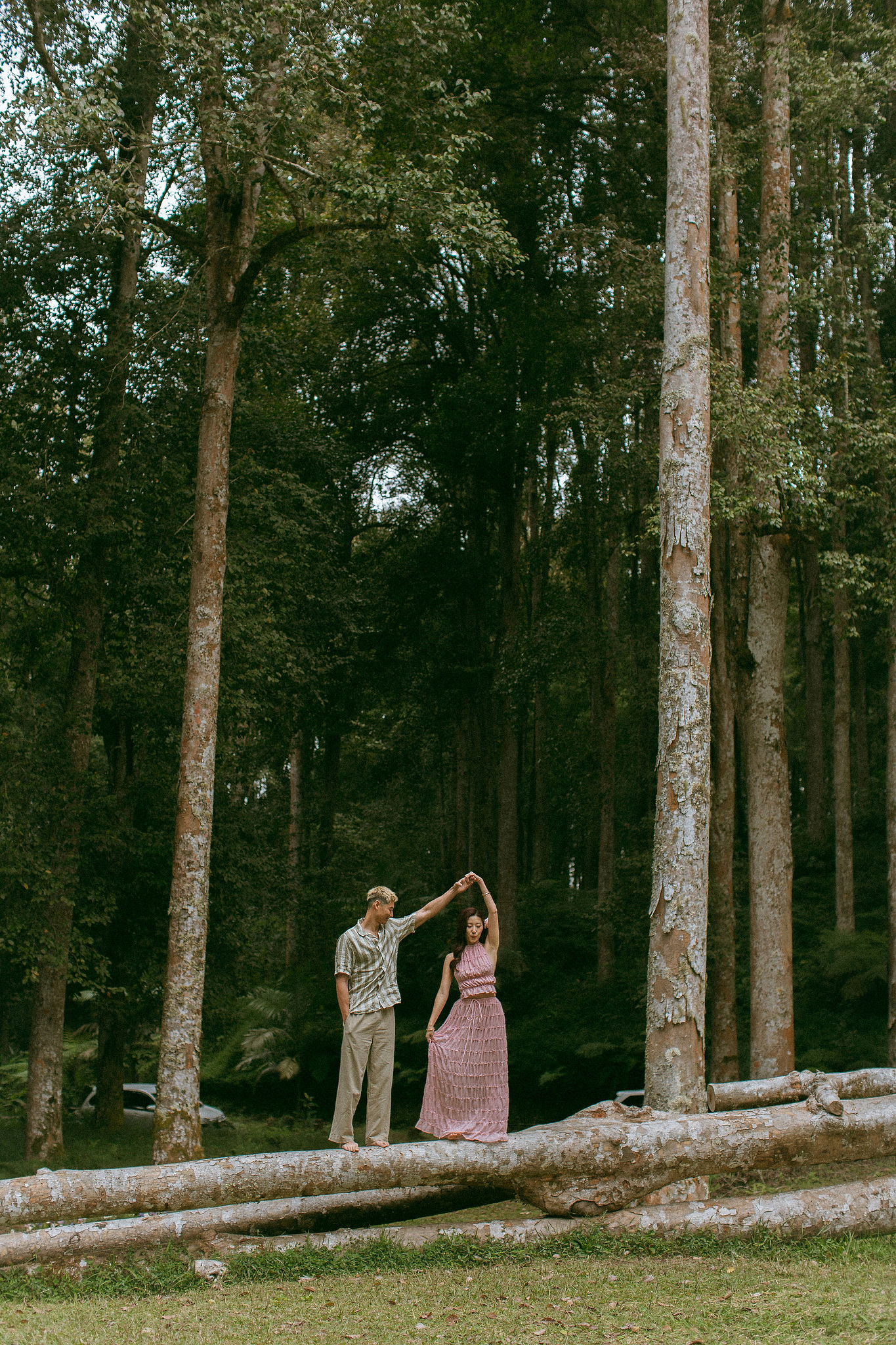 Bali Pre-Wedding Photoshoot | Lake Tamblingan, Kebun Raya Botanic Gardens & Blangsinga Waterfall at Botanic Gardens pre-wedding photo