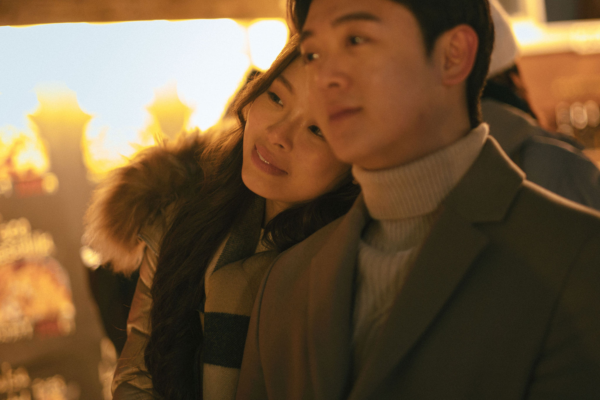 Hokkaido Pre-Wedding Photoshoot | Birch Forest, Rusutsu Resort & Hirafu Village at Hirafu Village pre-wedding photo