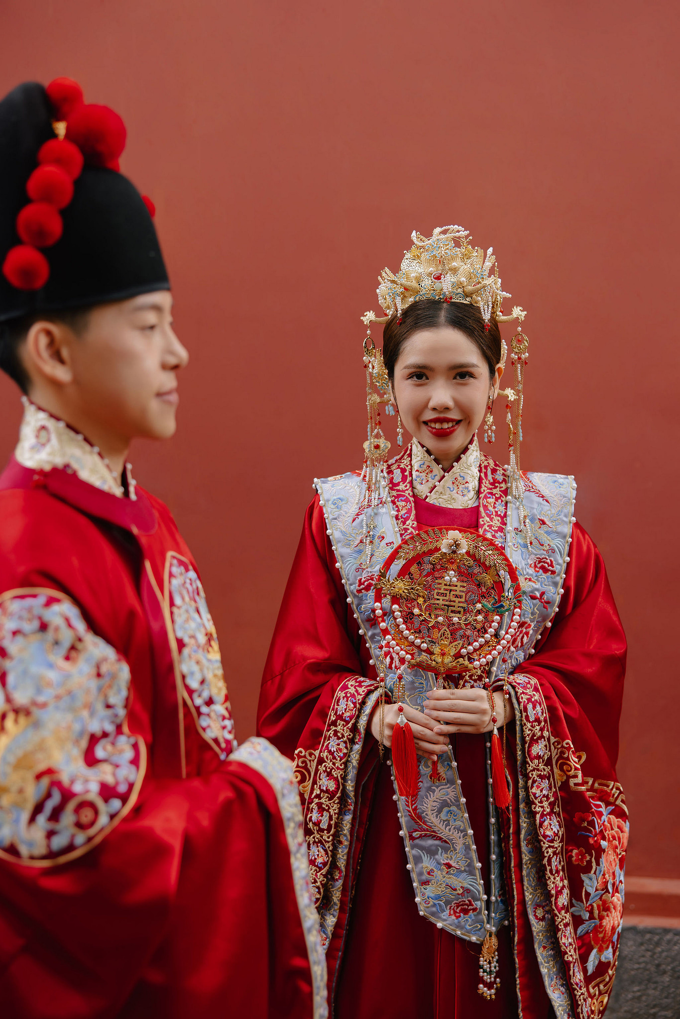 Yunnan Pre-Wedding Photoshoot Lijiang Dragon Jade Mountain Tribal Experience Ancient Town Hanfu at Yunnan Ancient Town pre-wedding photo