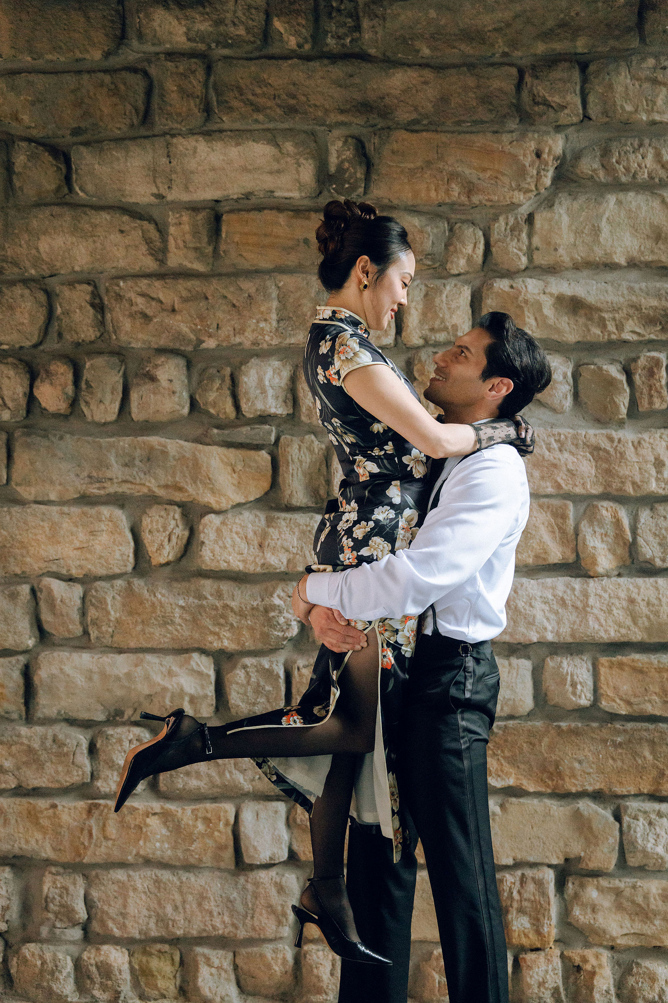 Taiwan Pre-Wedding Photoshoot | Bopiliao Historical Block, Nanya Rocks, Jinguashi & Jiufen at Bopiliao Historical Block pre-wedding photo