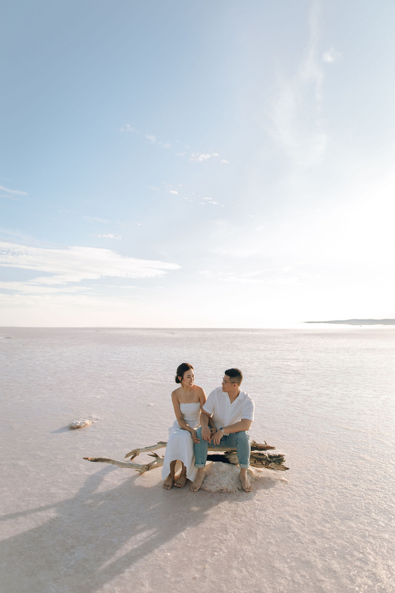 Cappadocia Pre-Wedding Photoshoot | Love Valley, Canyon, Lunar Cappadocian Hotel & Lake Tuz at Salt Lake pre-wedding photo