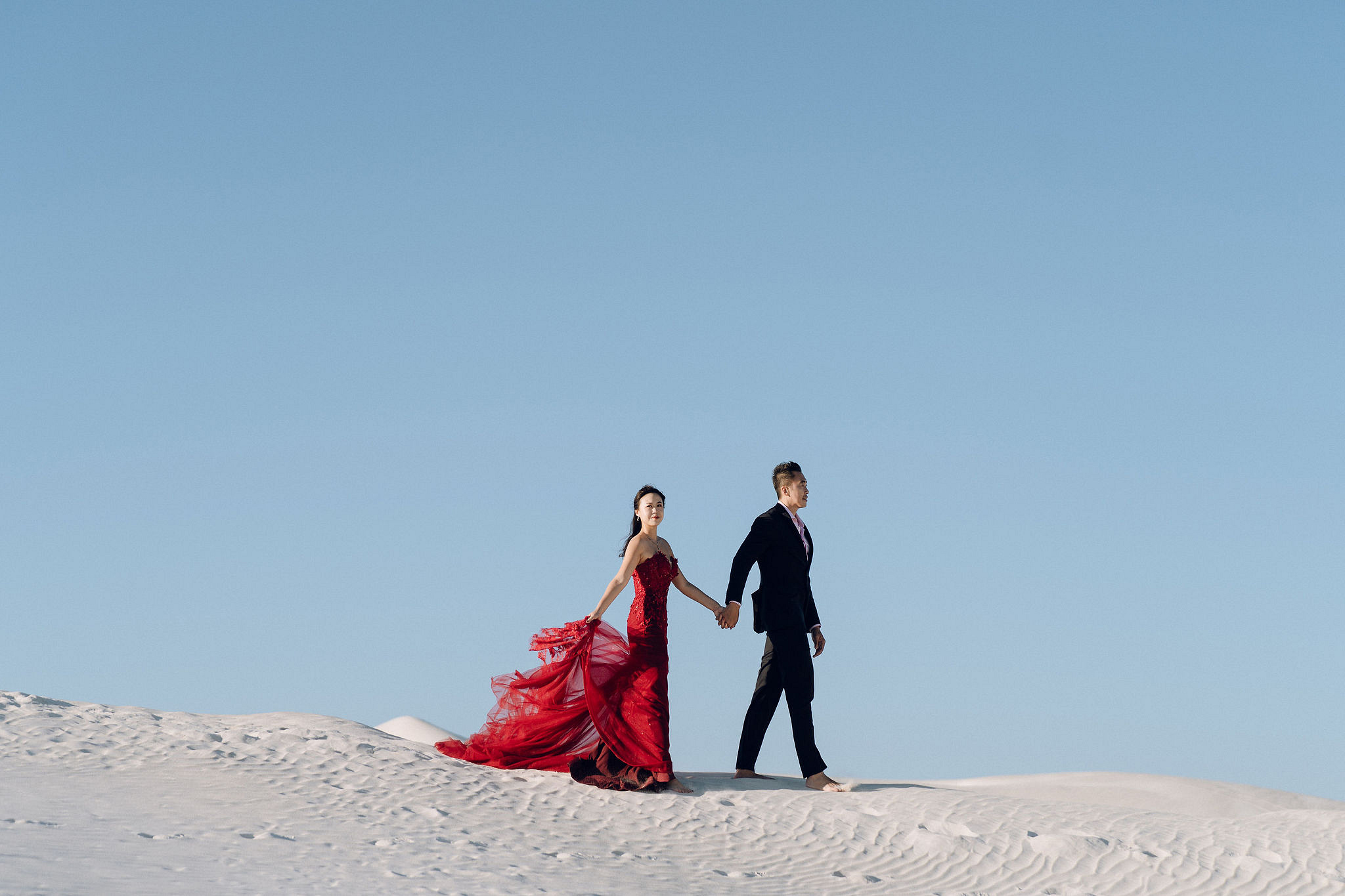 Perth Pre-Wedding Photoshoot | Bell Rapids, Lancelin & Trigg Beach at Lancelin pre-wedding photo