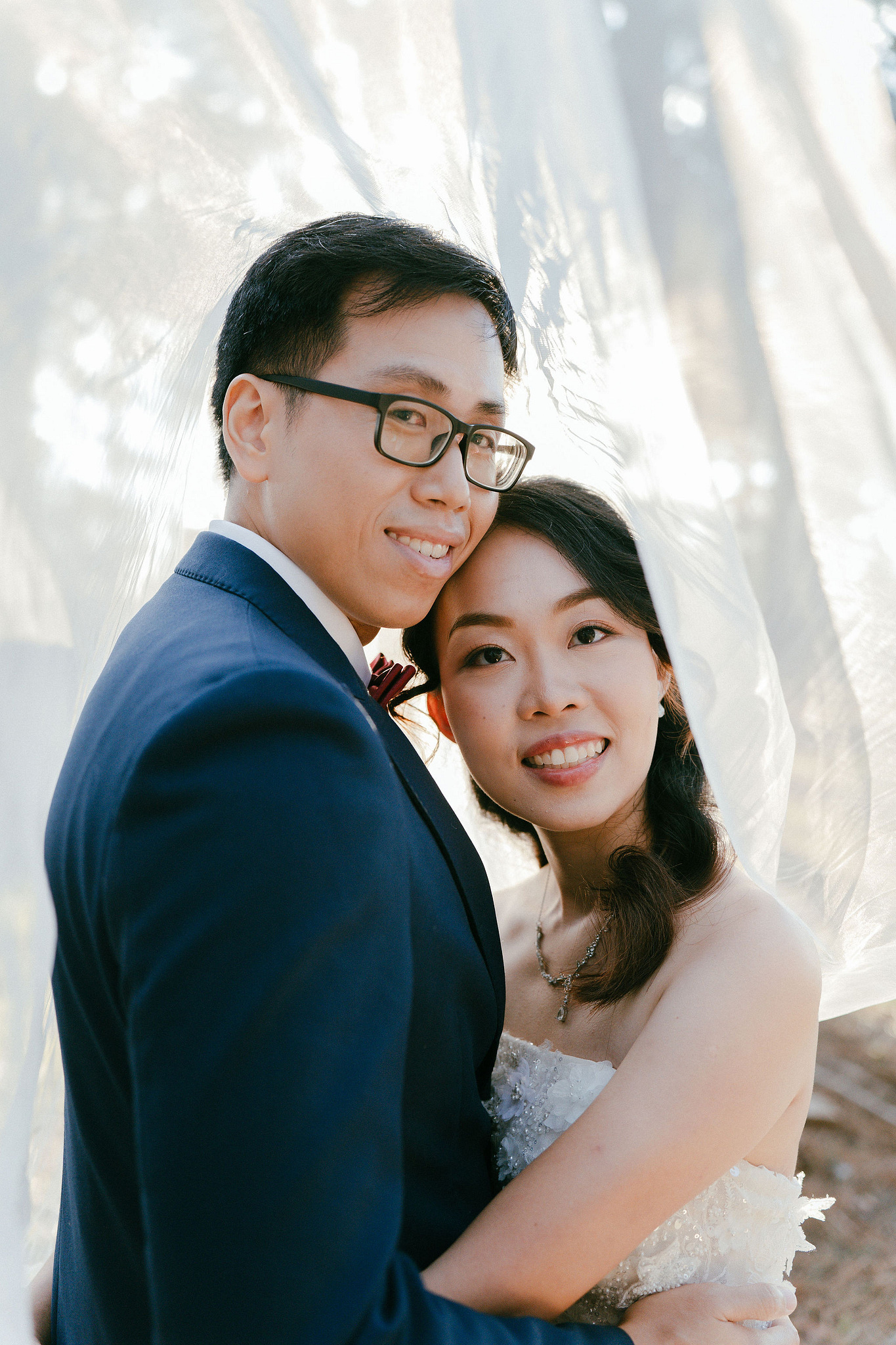 Perth Pre-Wedding Photoshoot | State Buildings & Wanneroo Pines at Wanneroo Pines pre-wedding photo
