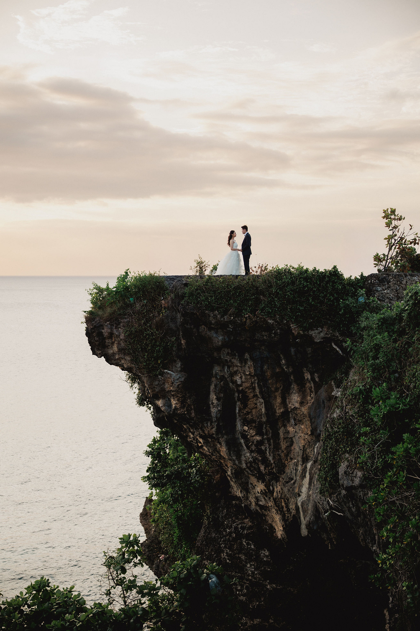 Bali Pre-Wedding Photoshoot | Mt. Batur Lava Fields, Blangsinga Waterfall & Balangan Beach at Balangan Beach pre-wedding photo