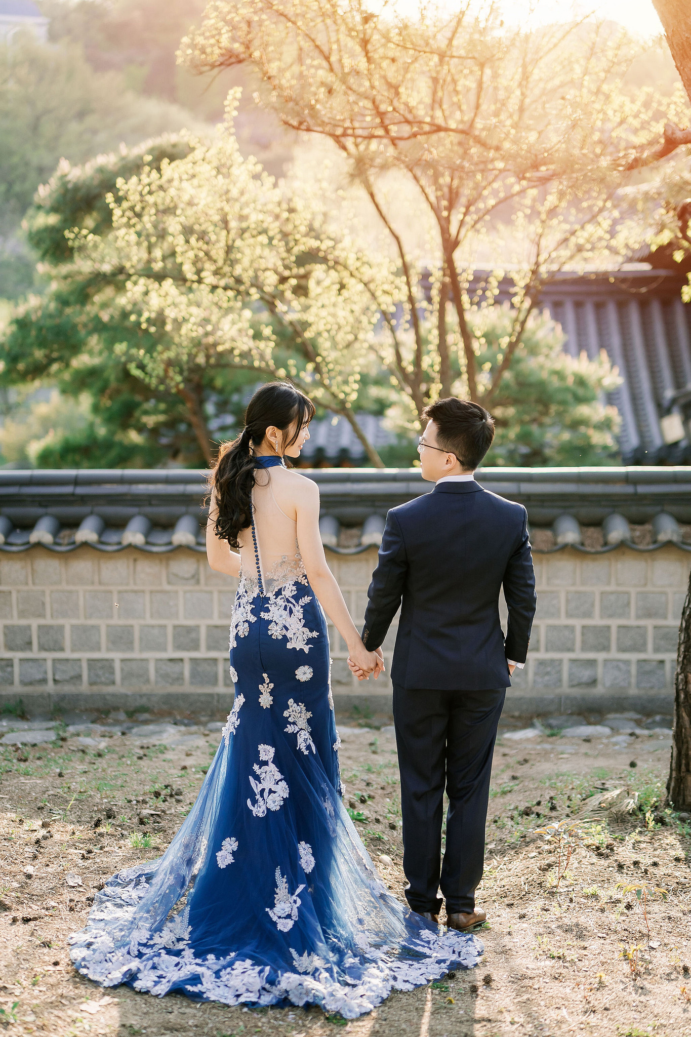 Seoul Pre-Wedding Photoshoot | Seoul Forest, Namsangol Hanok Village & Samcheong-dong at Namsangol Hanok Village pre-wedding photo