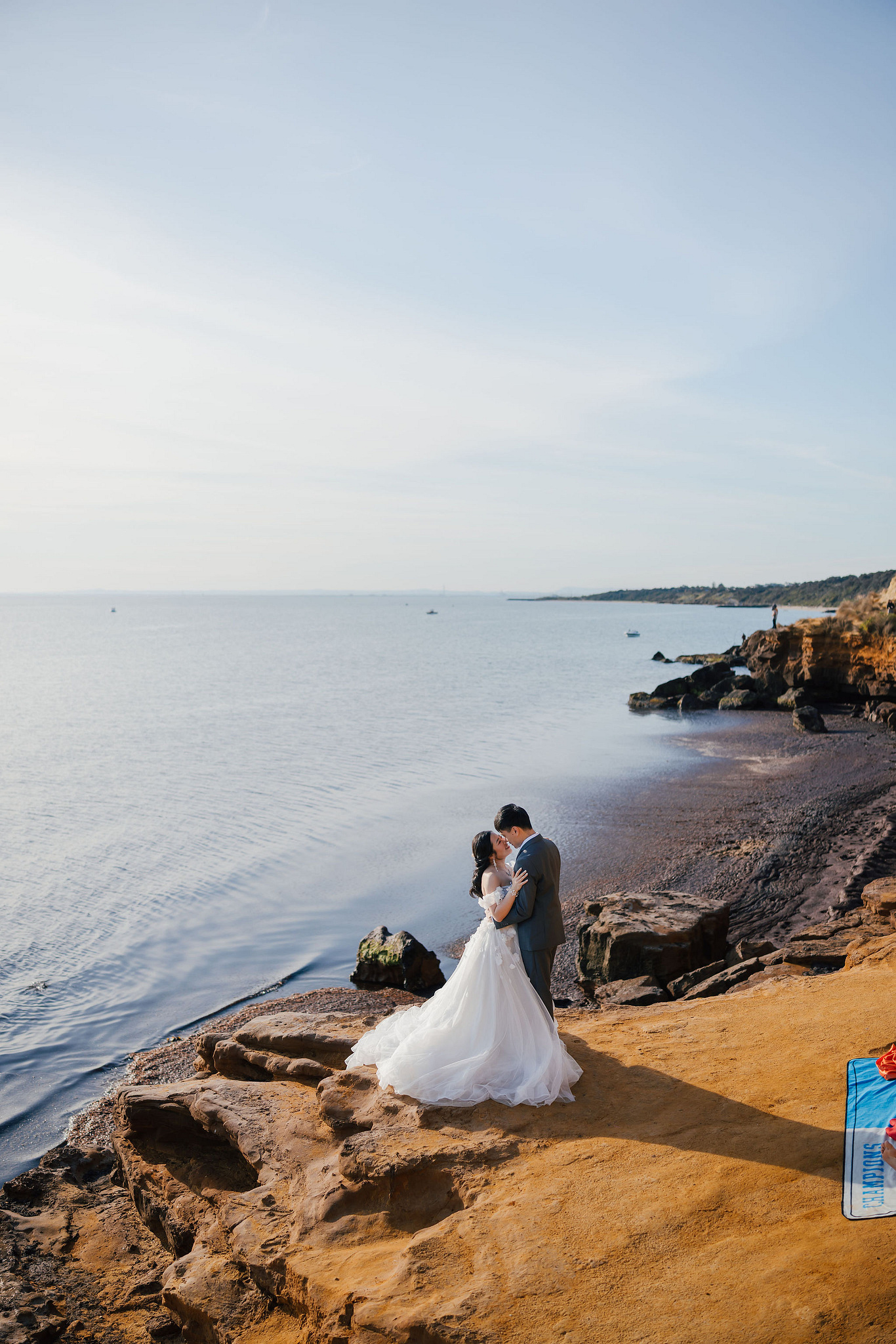 Melbourne Pre-Wedding Photoshoot | Redwood Forest, The Farm & Half Moon Bay at Half Moon Bay pre-wedding photo
