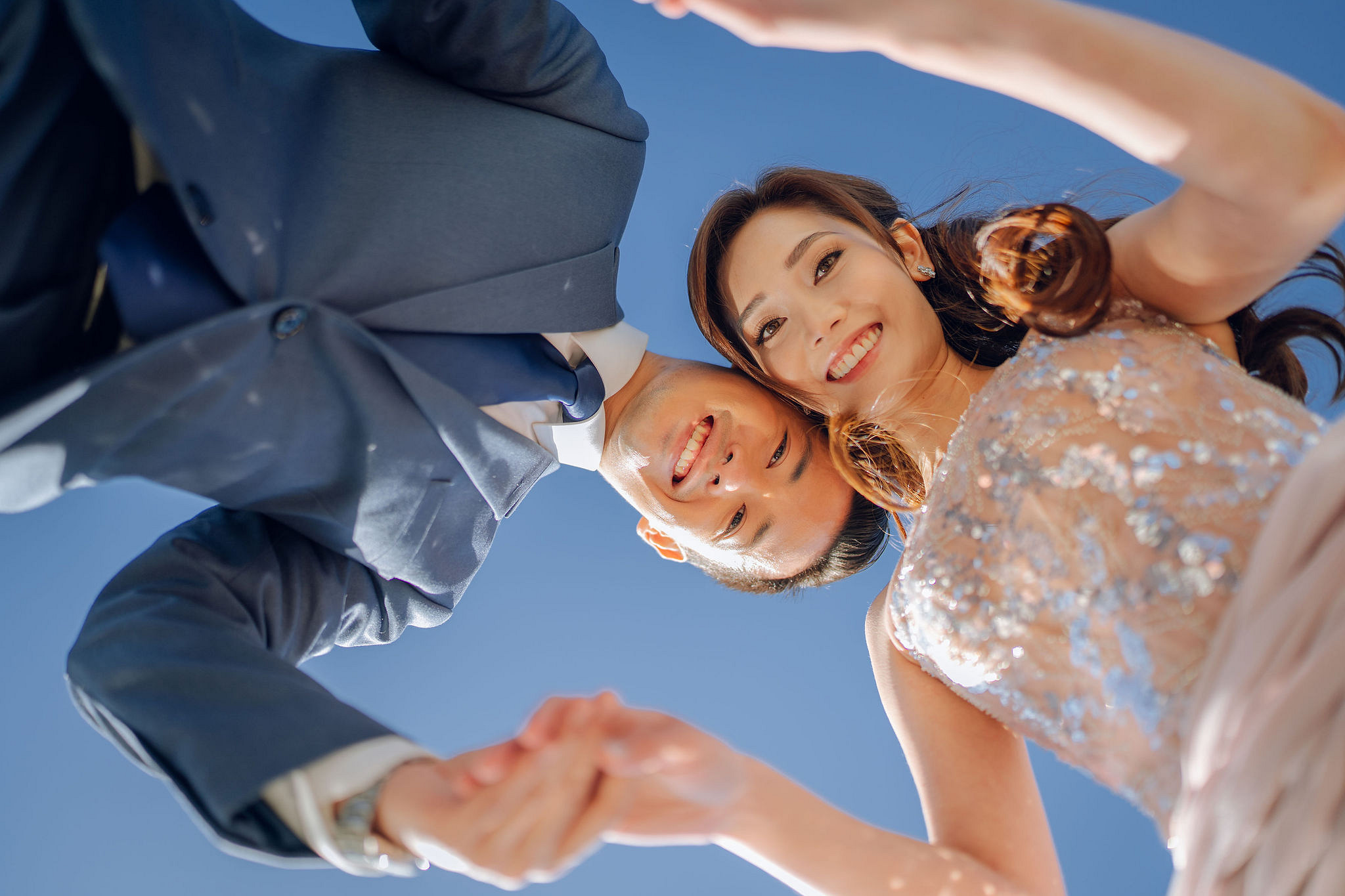 New Zealand Pre-Wedding Photoshoot | Coromandel Peak, Lake Wakatipu & Queenstown, Skippers Canyon, Lake Tekapo, Mount Cook National Park & Glacier at Lake Tekapo pre-wedding photo
