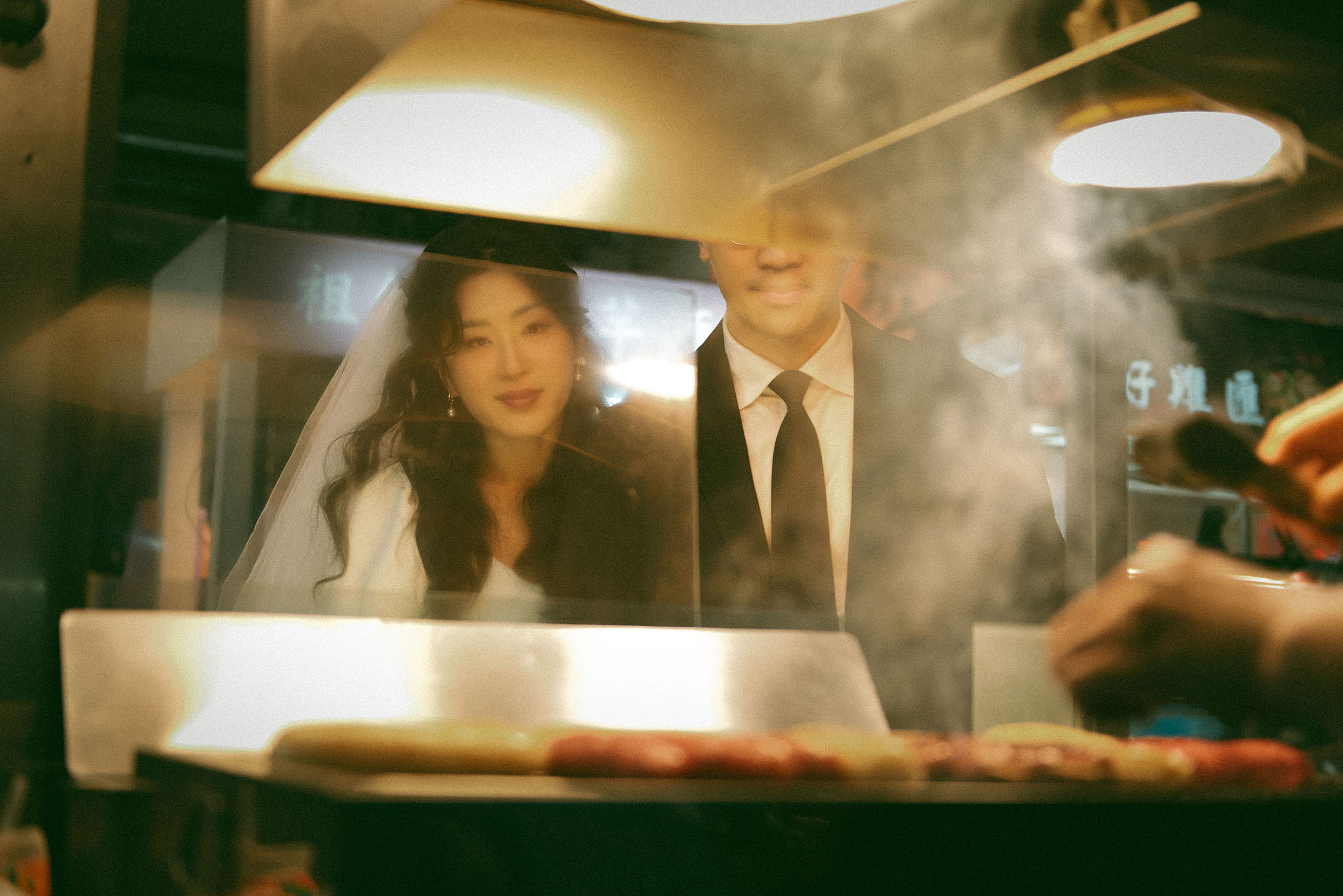 Taiwan Pre-Wedding Photoshoot | Cafe Chamber, Yangmingshan & Huaxi Street Night Market at Huaxi Street Night Market pre-wedding photo
