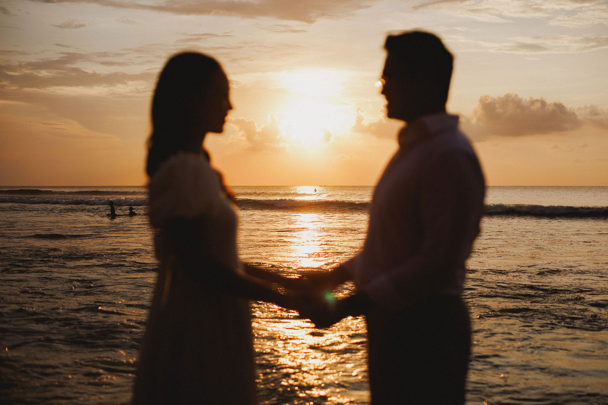 Bali Pre-Wedding Photoshoot | Pinggan Village, Lava Fields, Twin Cliff Valley & Beach at Beach pre-wedding photo