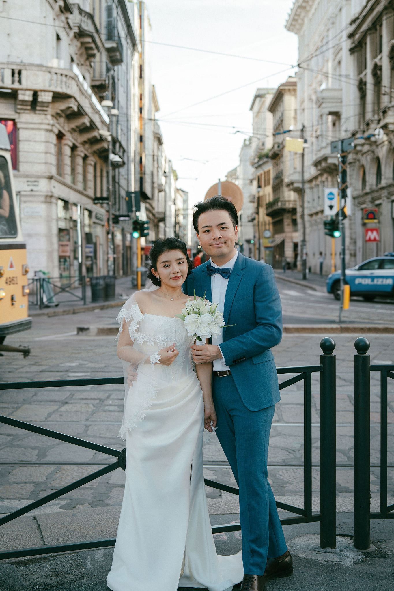 Milan Pre-Wedding Photoshoot | Milan Cathedral & Galleria Vittorio Emanuele II at Galleria Vittorio Emanuele II & Milan Streets pre-wedding photo