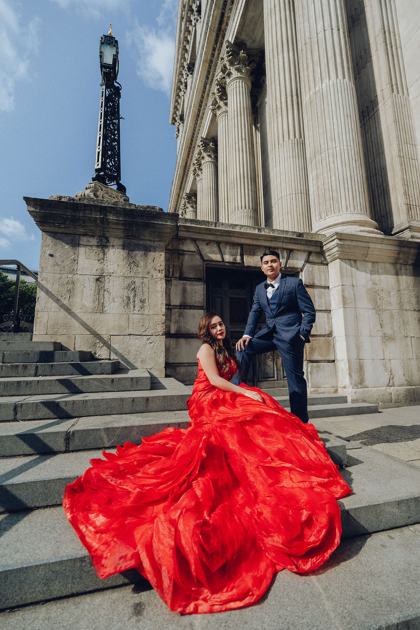 London Pre-Wedding Photoshoot | Westminster, St. Paul’s Cathedral & London Streets at St. Paul’s Cathedral pre-wedding photo