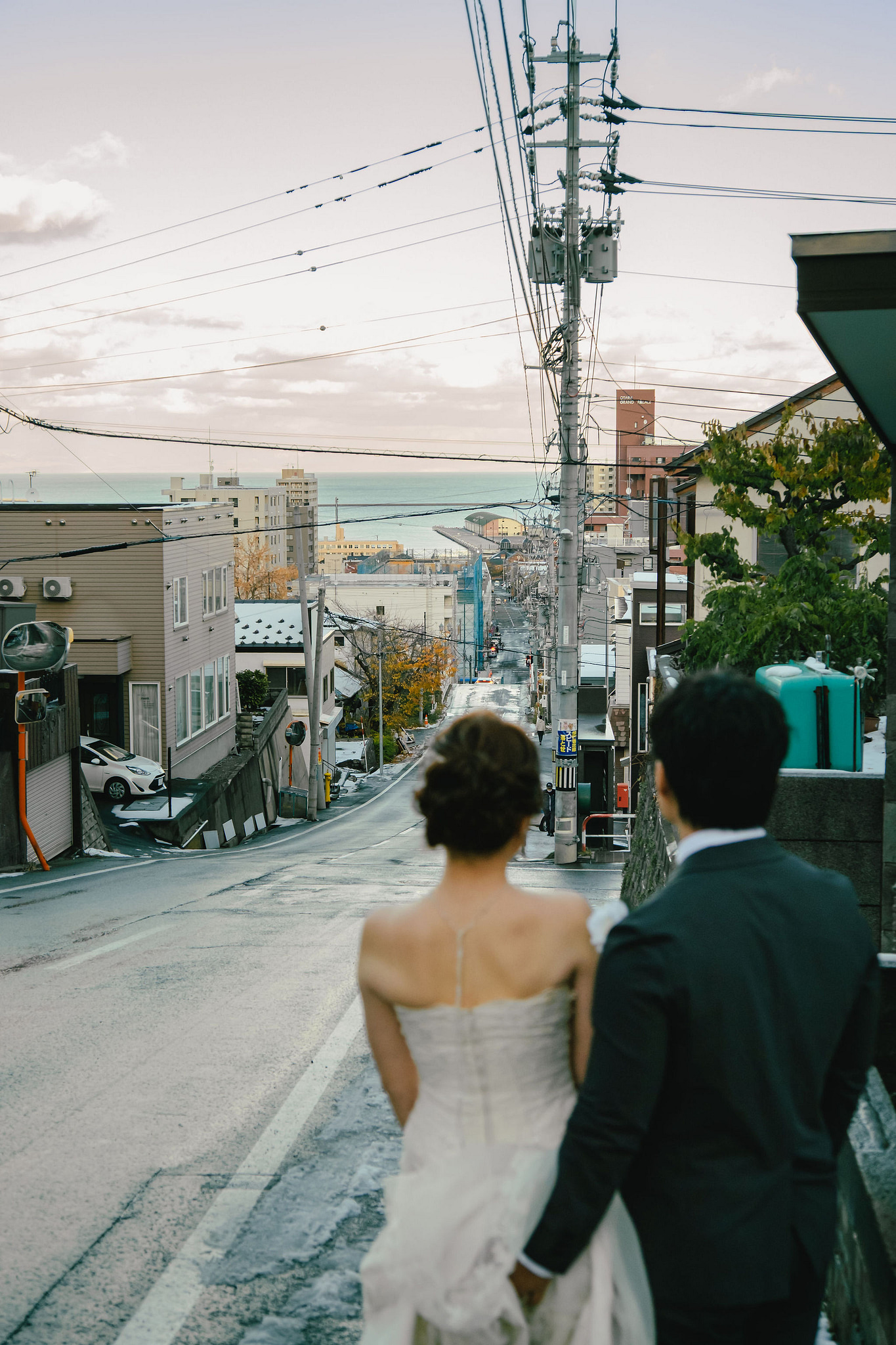 Hokkaido Pre-Wedding Photoshoot | Nakajima Park & Otaru City at Nakajima Park & Otaru City pre-wedding photo