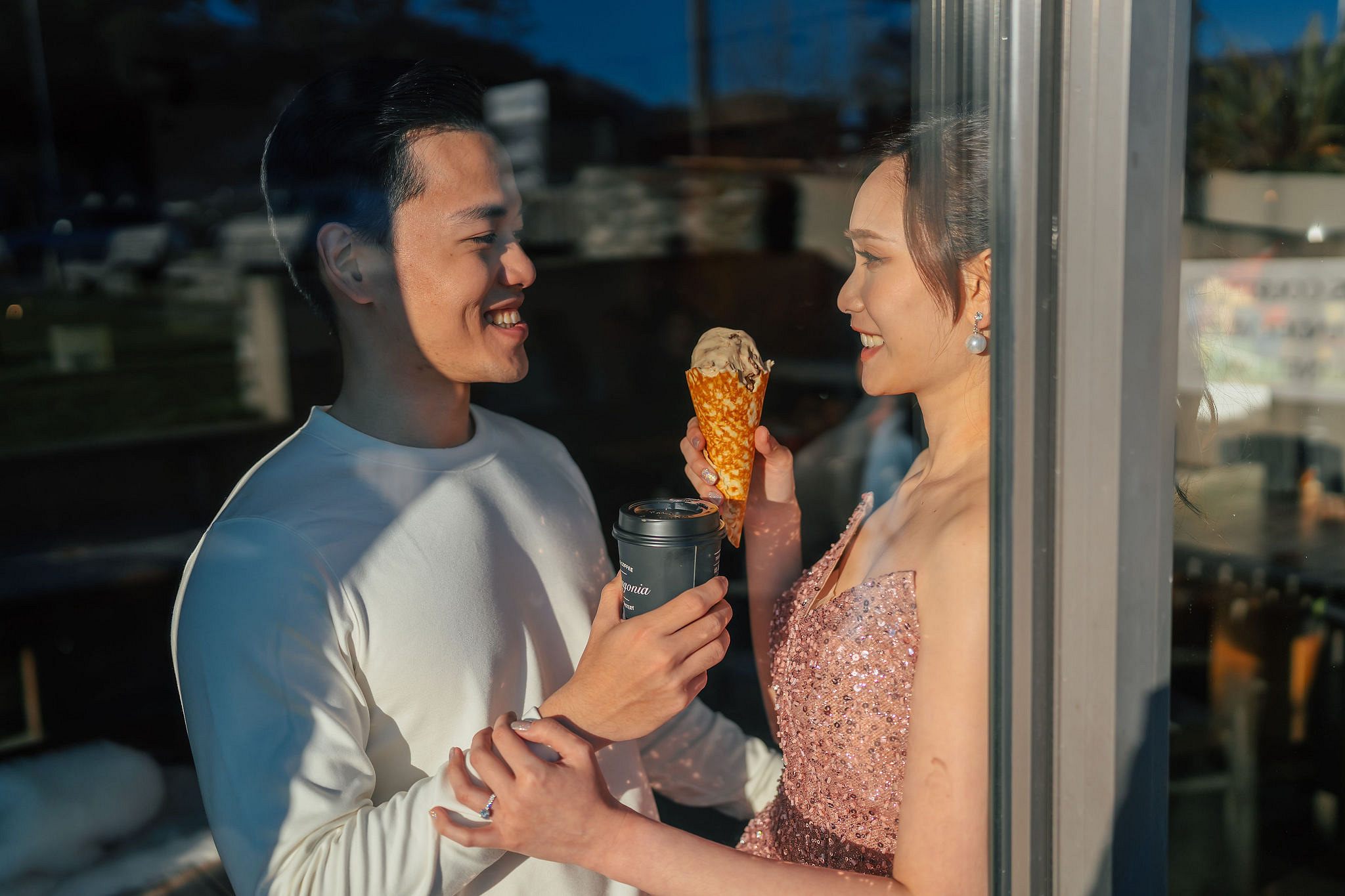 New Zealand Pre-Wedding Photoshoot | Coromandel Peak, Lake Wakatipu & Queenstown, Skippers Canyon, Lake Tekapo, Mount Cook National Park & Glacier at Lake Wakatipu & Queenstown pre-wedding photo